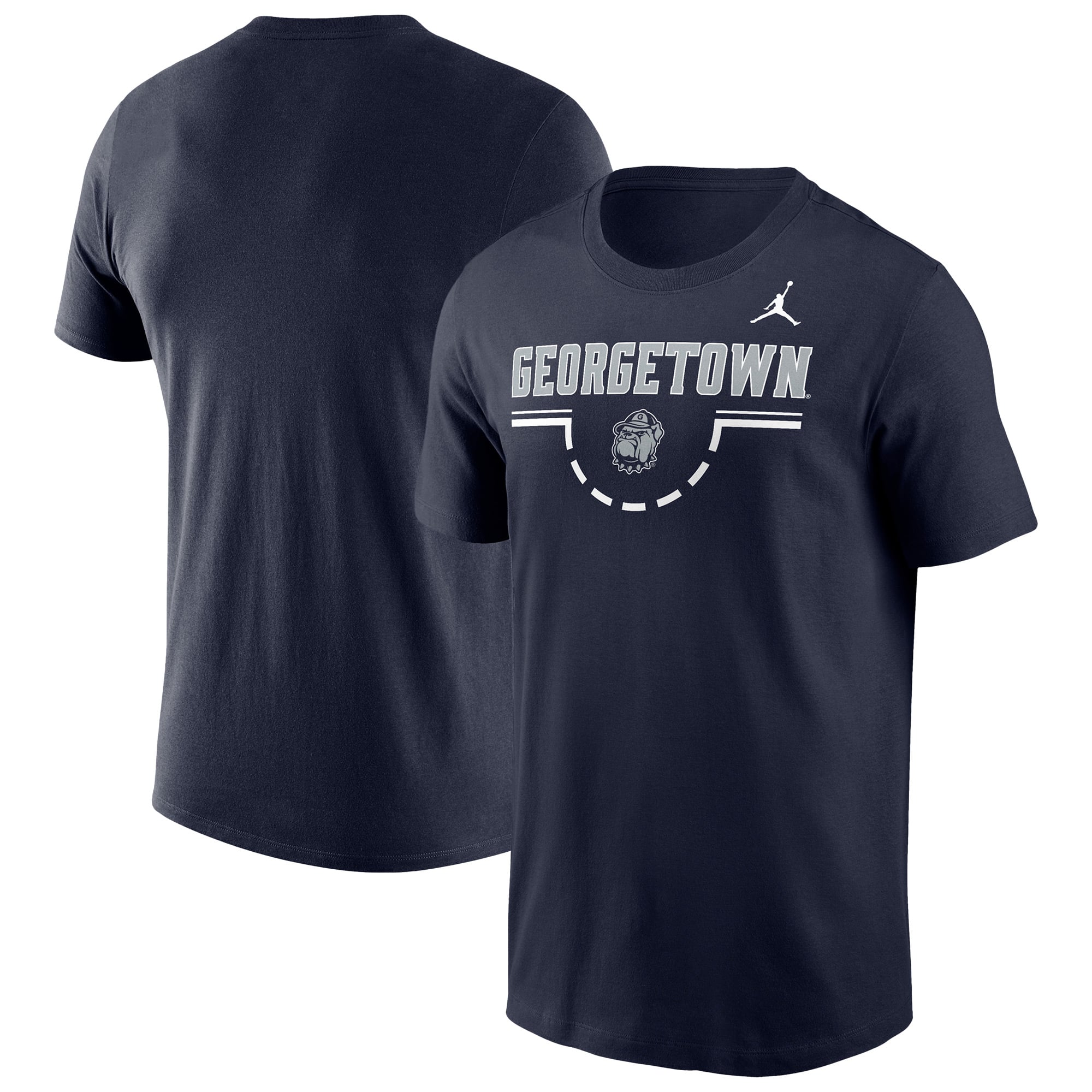 T-shirt Jordan Brand Legend bleu marine Georgetown Hoyas pour homme