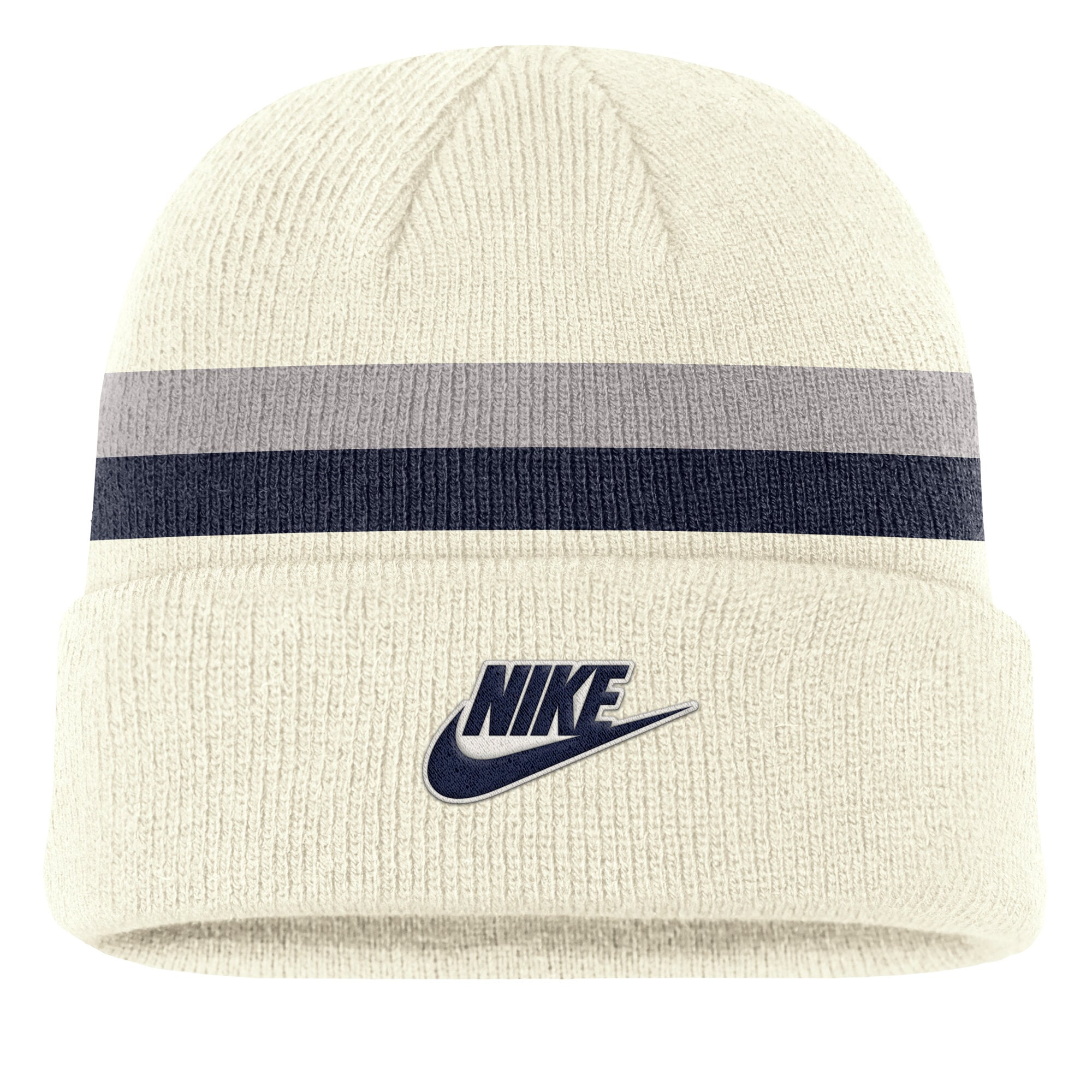 Bonnet à revers Nike crème Georgetown Hoyas Legacy pour homme