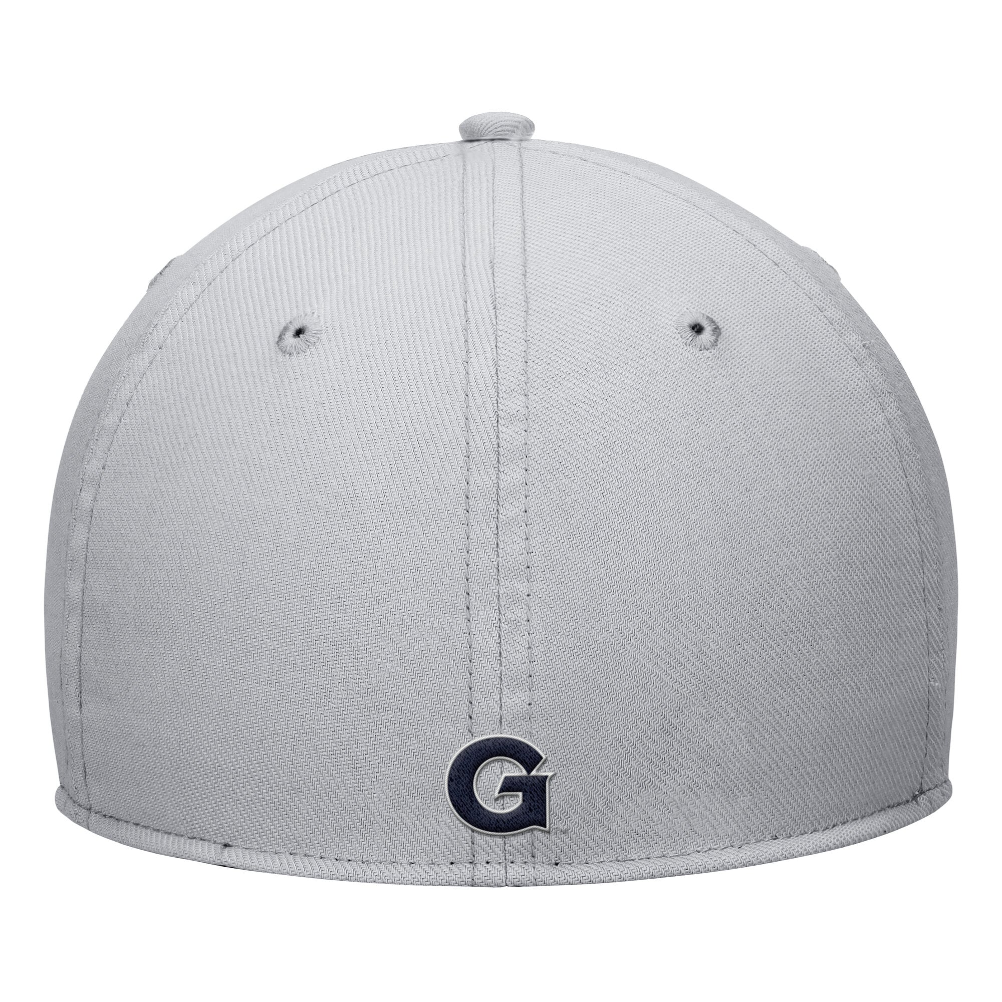 Casquette Nike grise Georgetown Hoyas Primetime SwooshFlex Dri-FIT pour homme