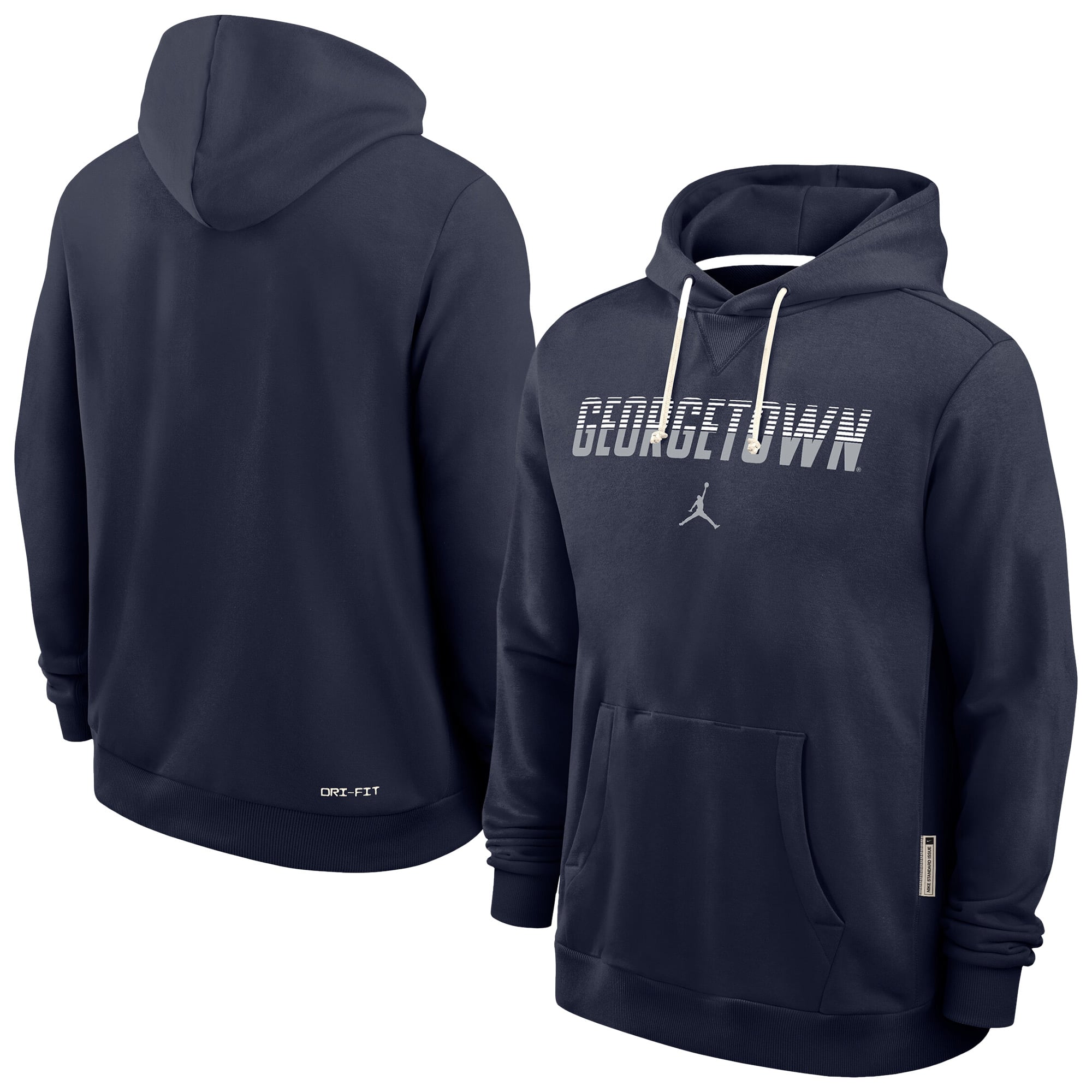 Men's Nike Navy Georgetown Hoyas 2026 Sideline Dri-FIT Hoodie