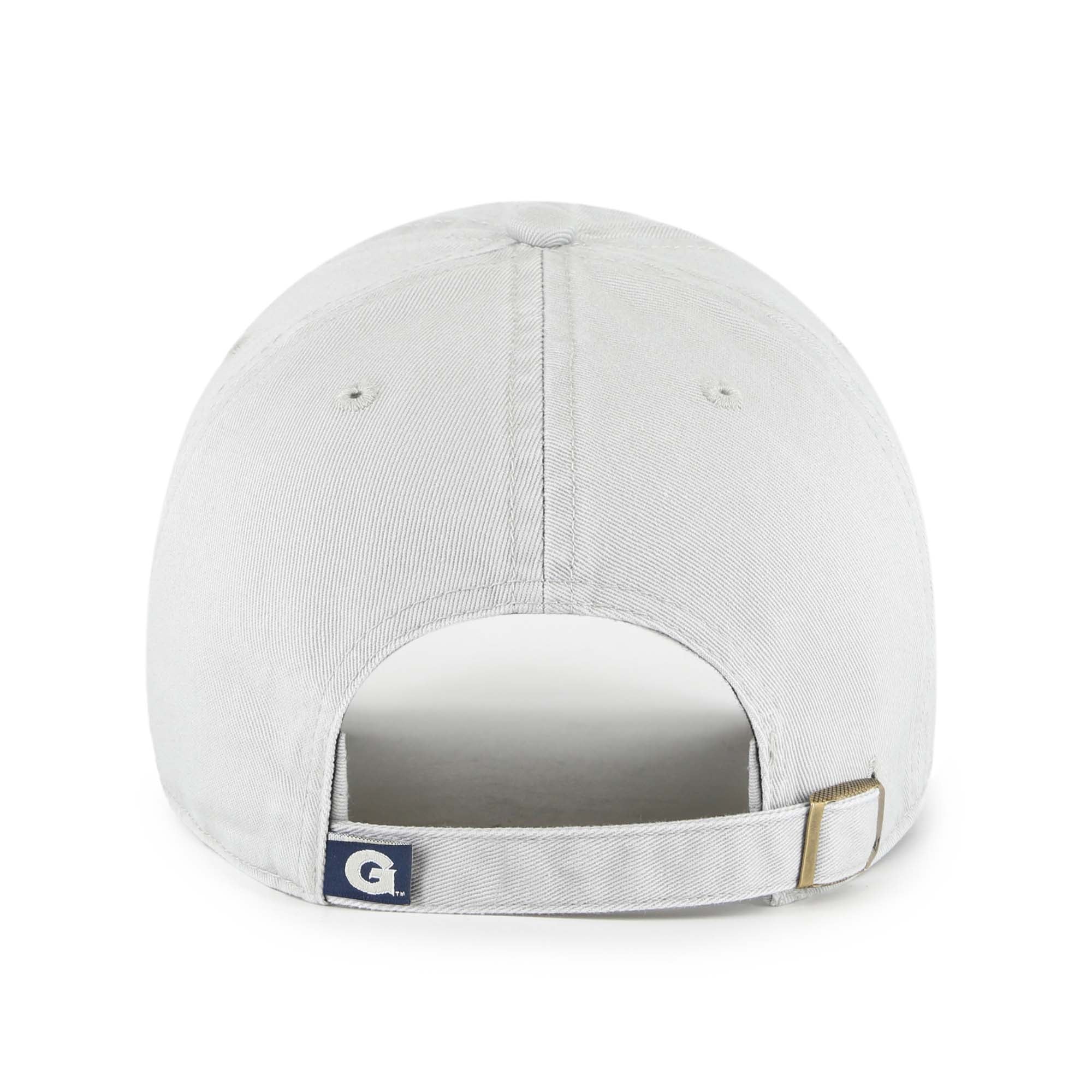 Unisex '47 Georgetown Hoyas Gray Clean Up Adjustable Hat