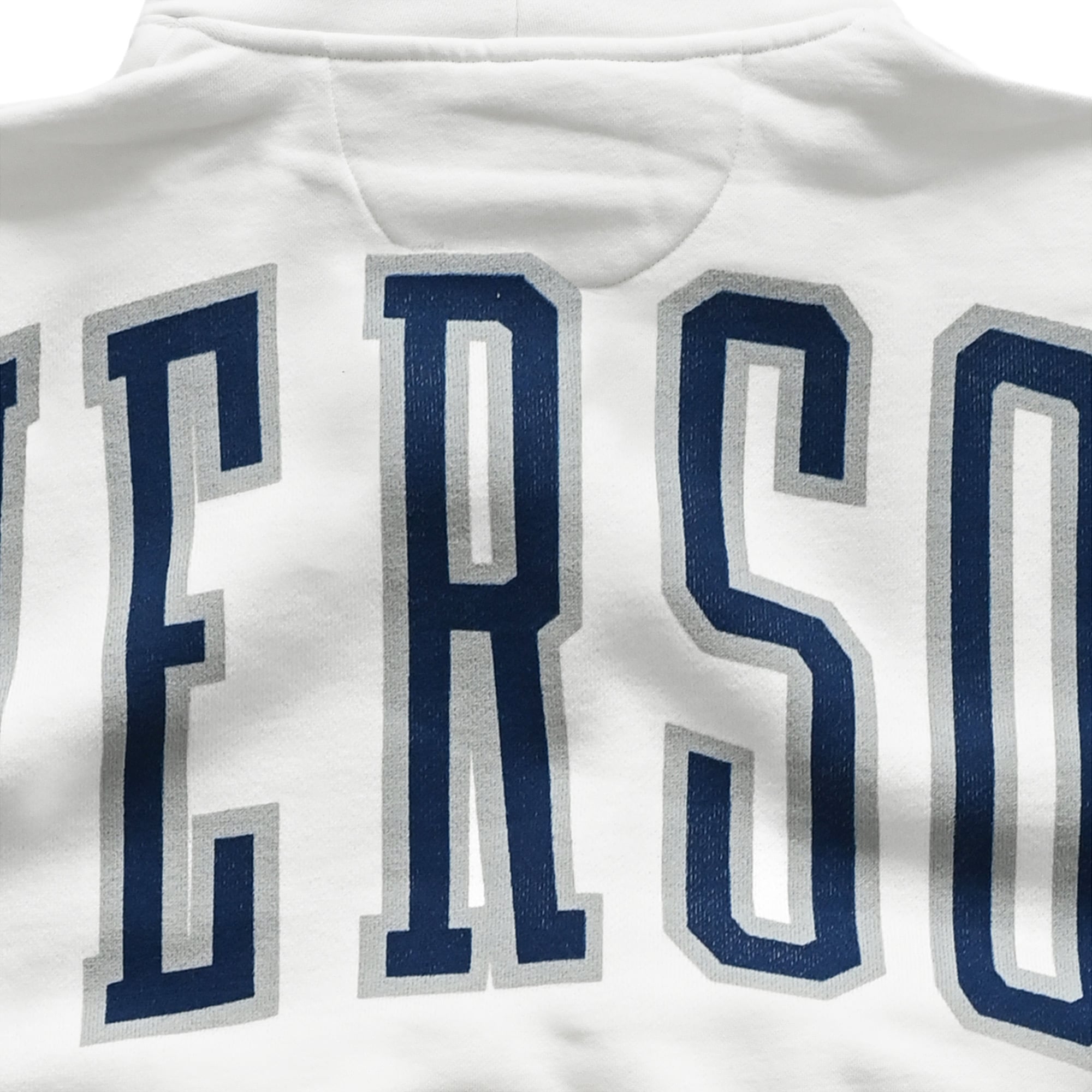 Sweat à capuche unisexe blanc épais Roots of Fight x Georgetown Hoyas Allen Iverson