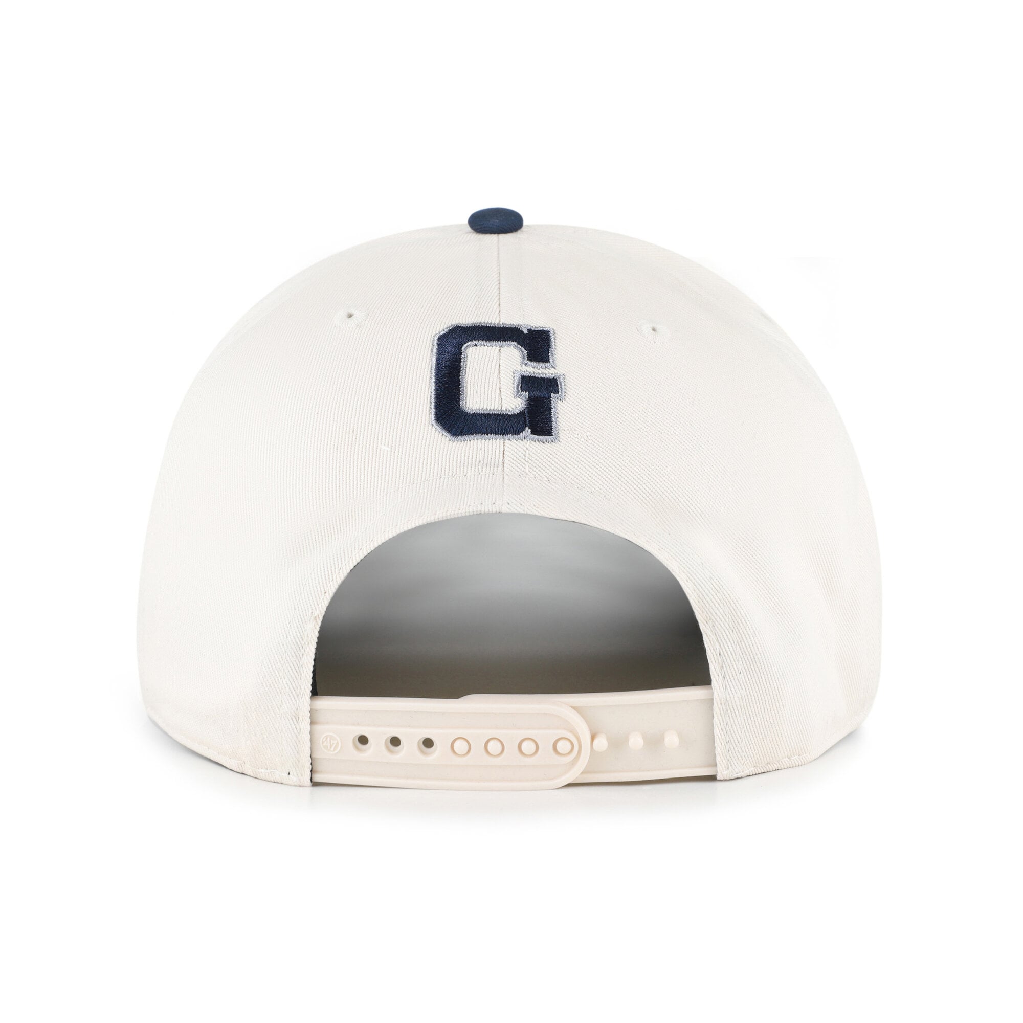 Women's '47 Cream/Navy Georgetown Hoyas Rope Script Hitch Adjustable Hat