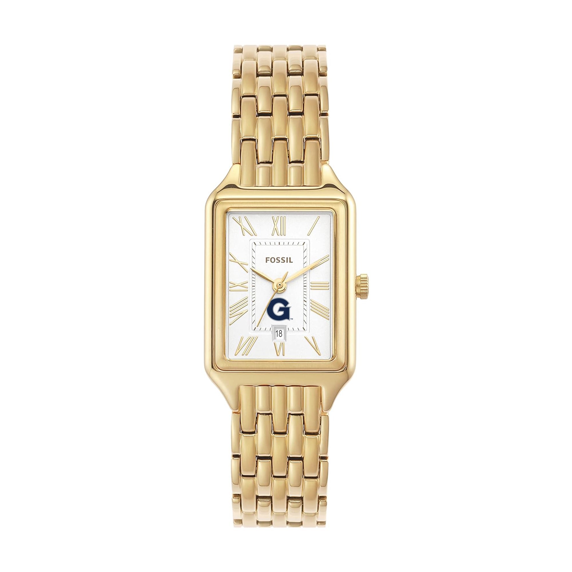 Fossil Women\'s Gold-Tone Stainless Steel Bracelet Watch Fossil Watch Womens Gold Tone Stainless Steel Classic  main image 4
