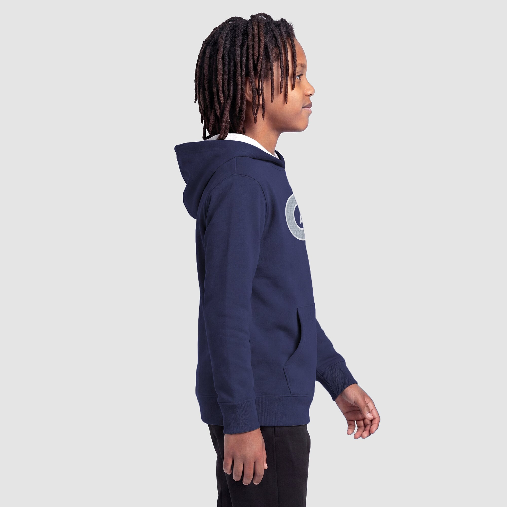 Youth Champion  Navy Georgetown Hoyas Fleece Hoodie