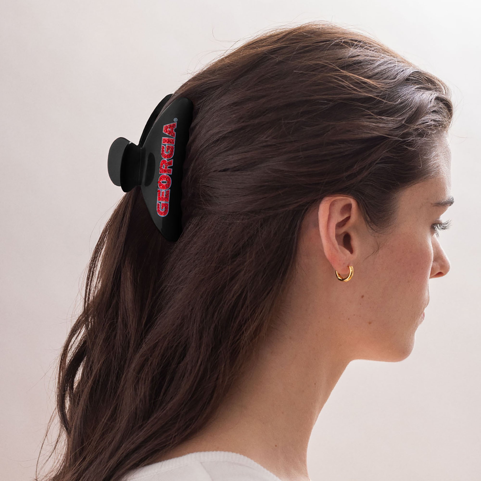 BaubleBar Georgia Bulldogs Hair Clip