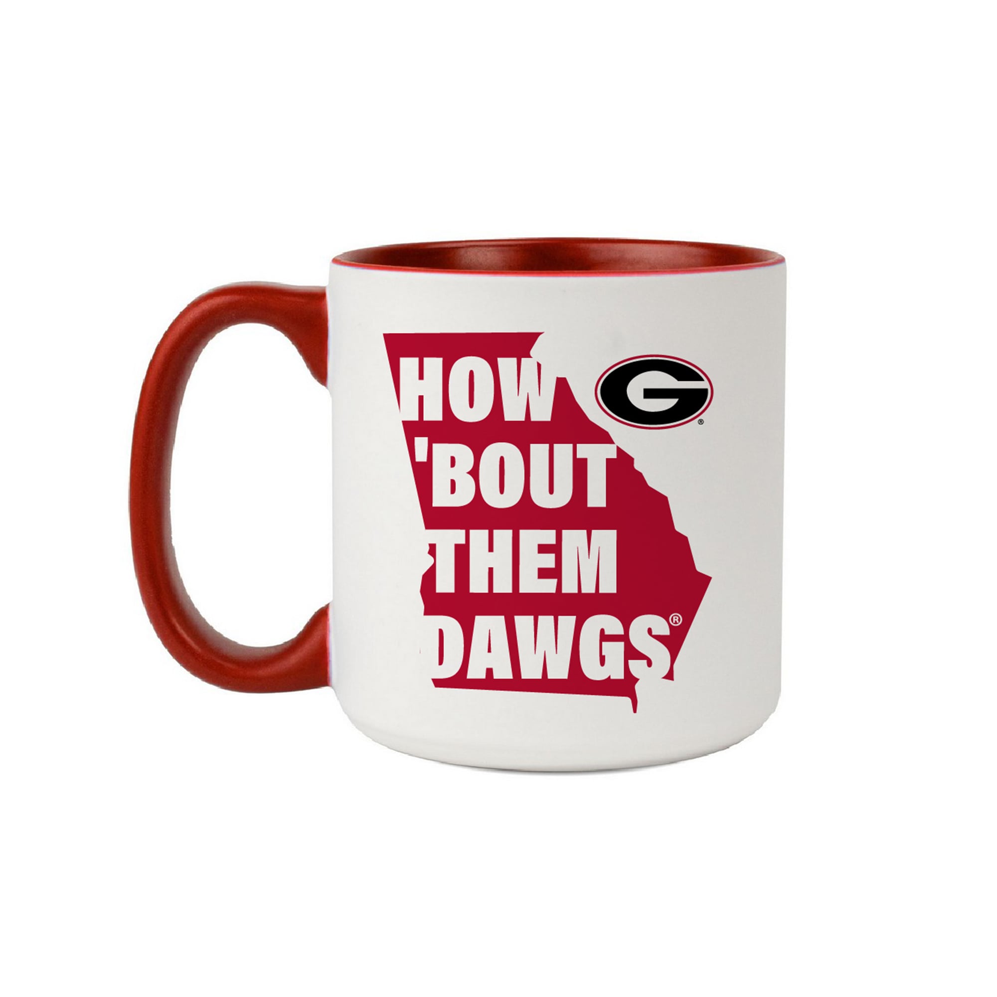 Georgia Bulldogs 20oz. My State 2-Pack Mug Set