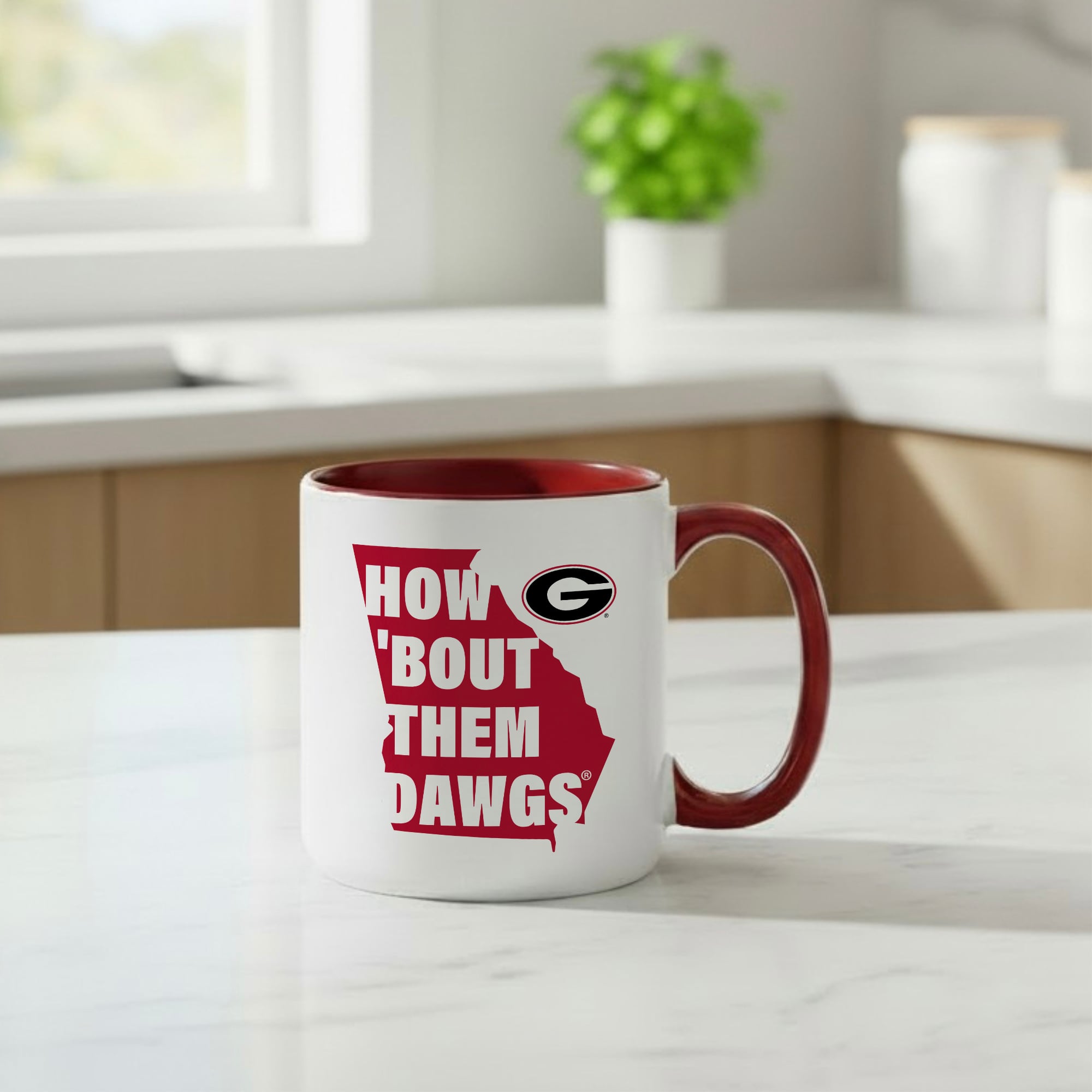 Georgia Bulldogs 20oz. My State 2-Pack Mug Set
