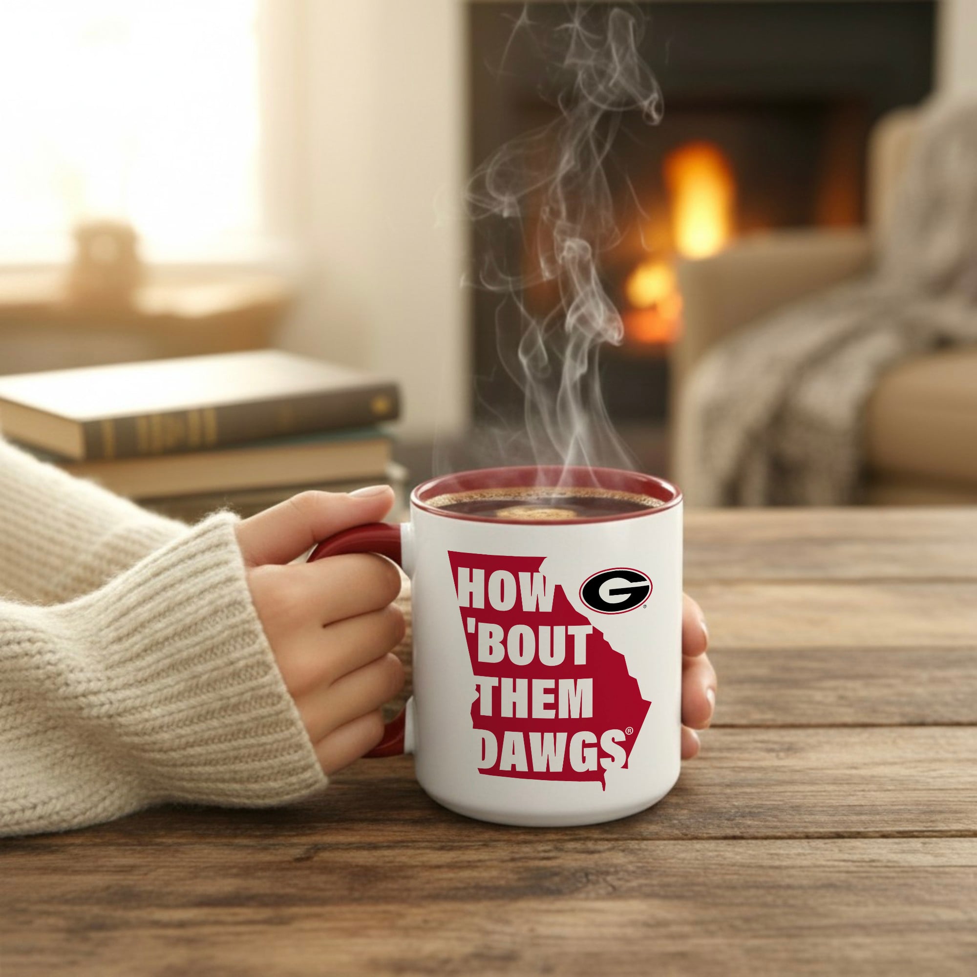 Georgia Bulldogs 20oz. My State 2-Pack Mug Set