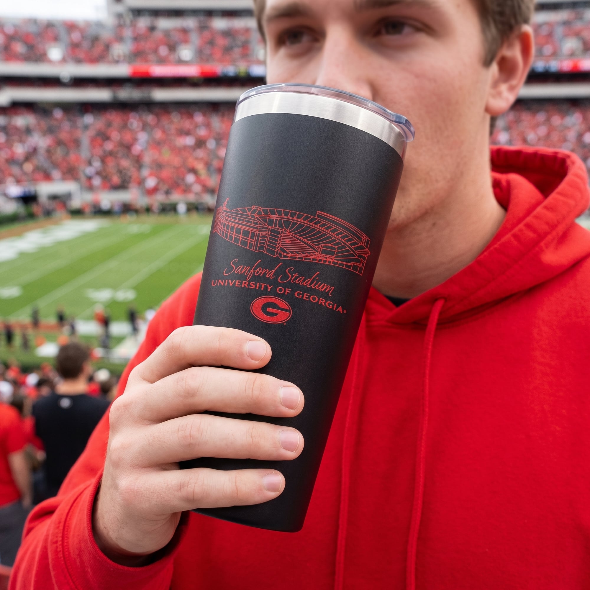 Georgia Bulldogs 22oz. Stadium Tumbler