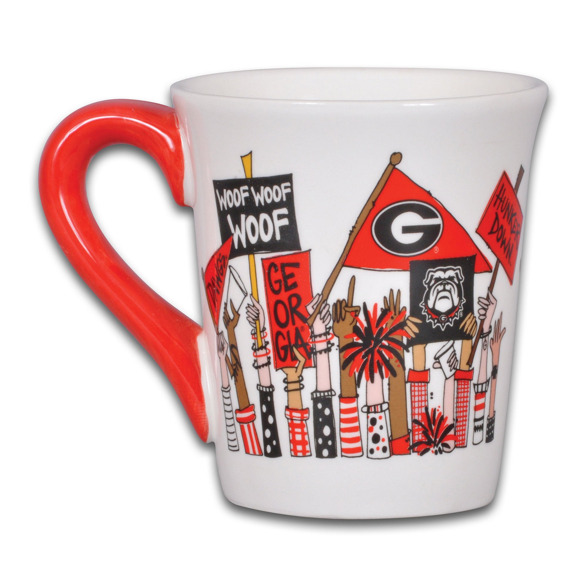Mug de supporters des Georgia Bulldogs (887 ml)