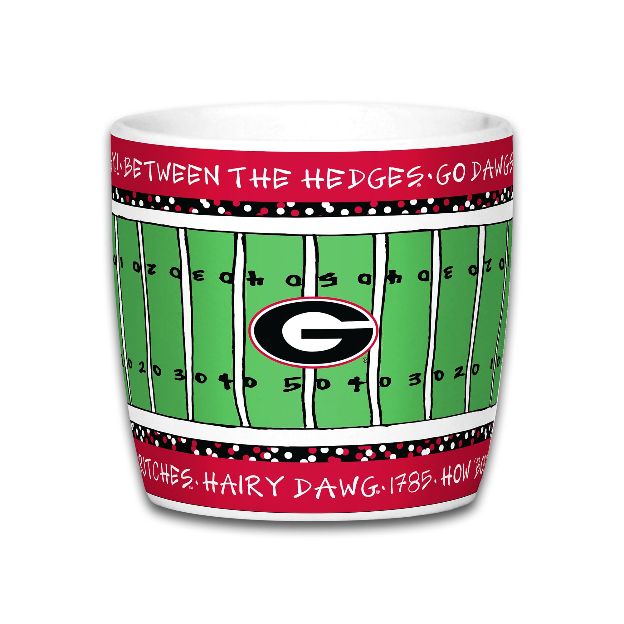 Mug de stade Georgia Bulldogs de 887 ml (30 oz).