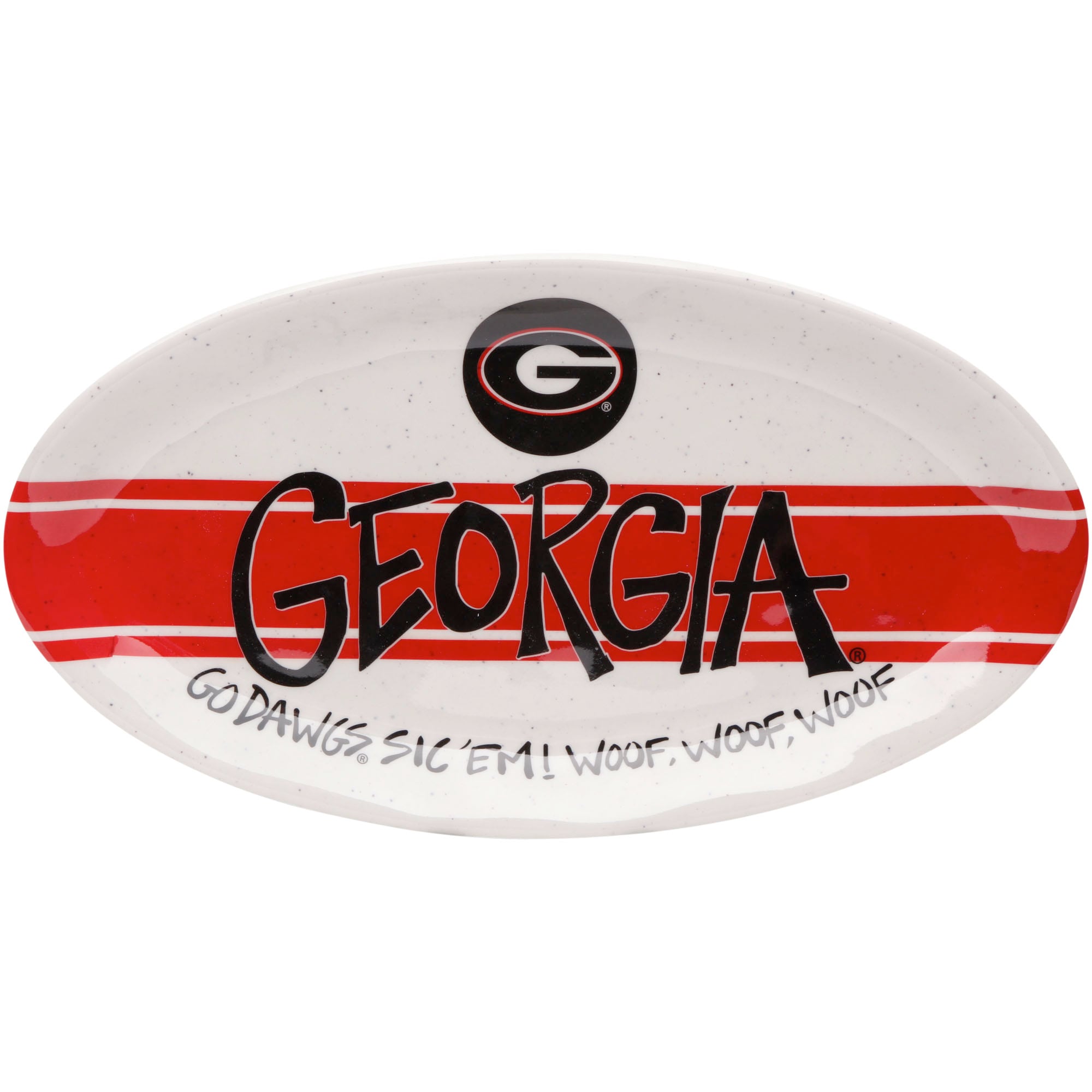 Georgia Bulldogs Oval Kitchen Platter