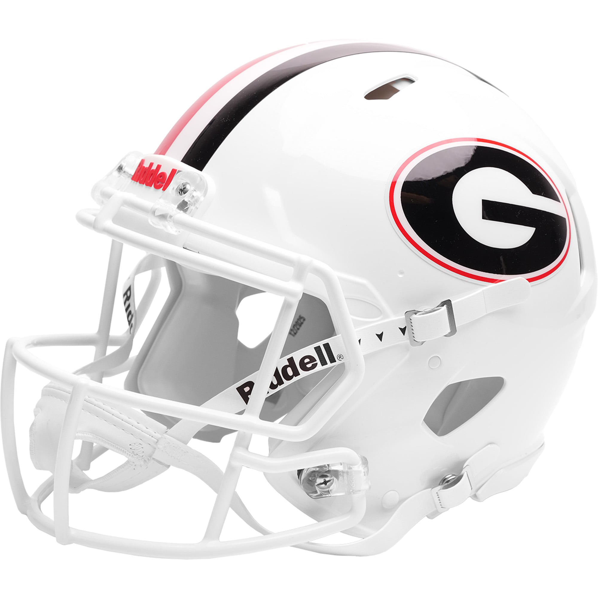 Georgia Bulldogs Riddell White Speed Authentic Helmet