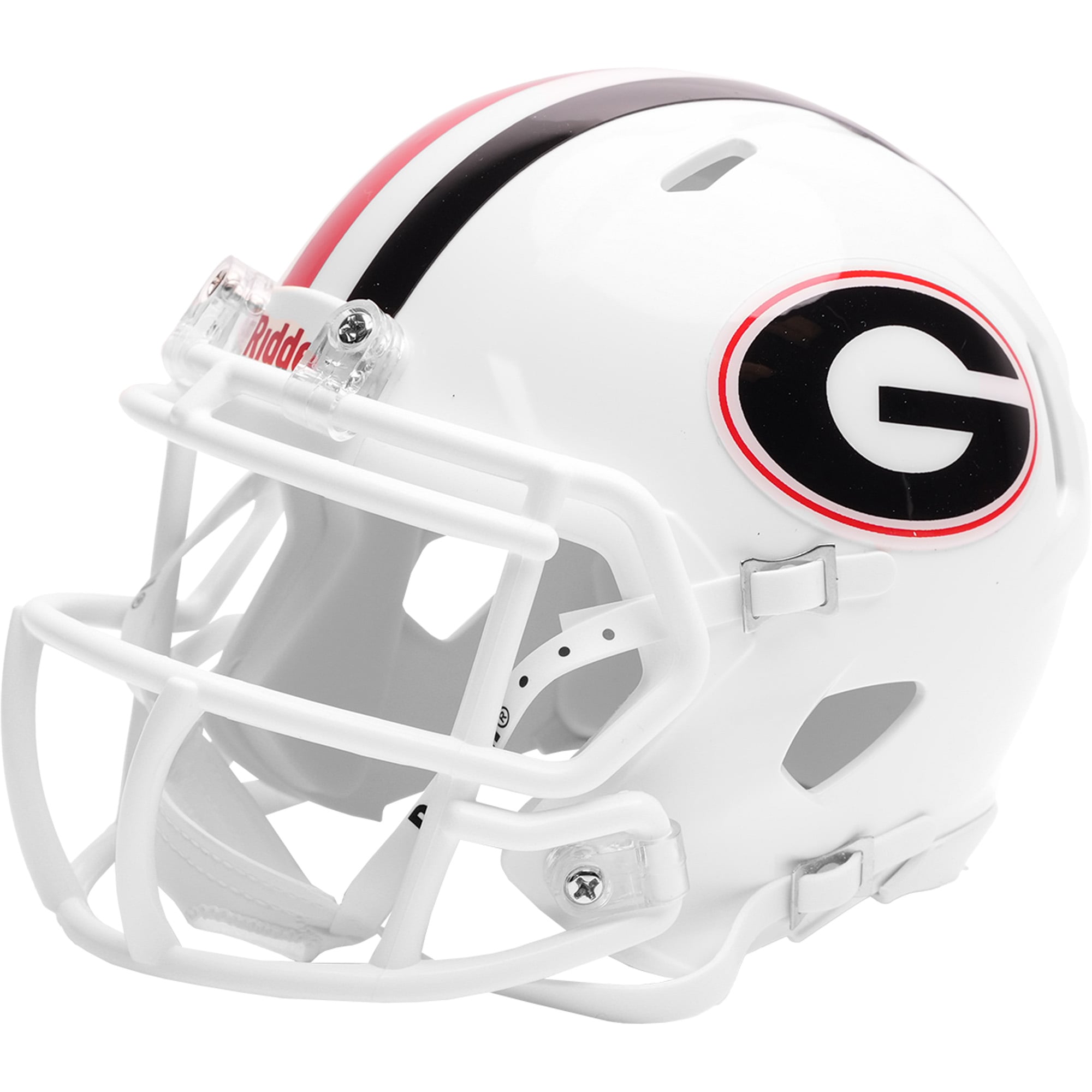 Georgia Bulldogs Riddell White Speed Mini Helmet