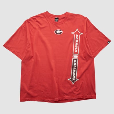 Georgia Bulldogs Starter 2000s T-shirt - Red - 2XL by Fanatics Real Vintage