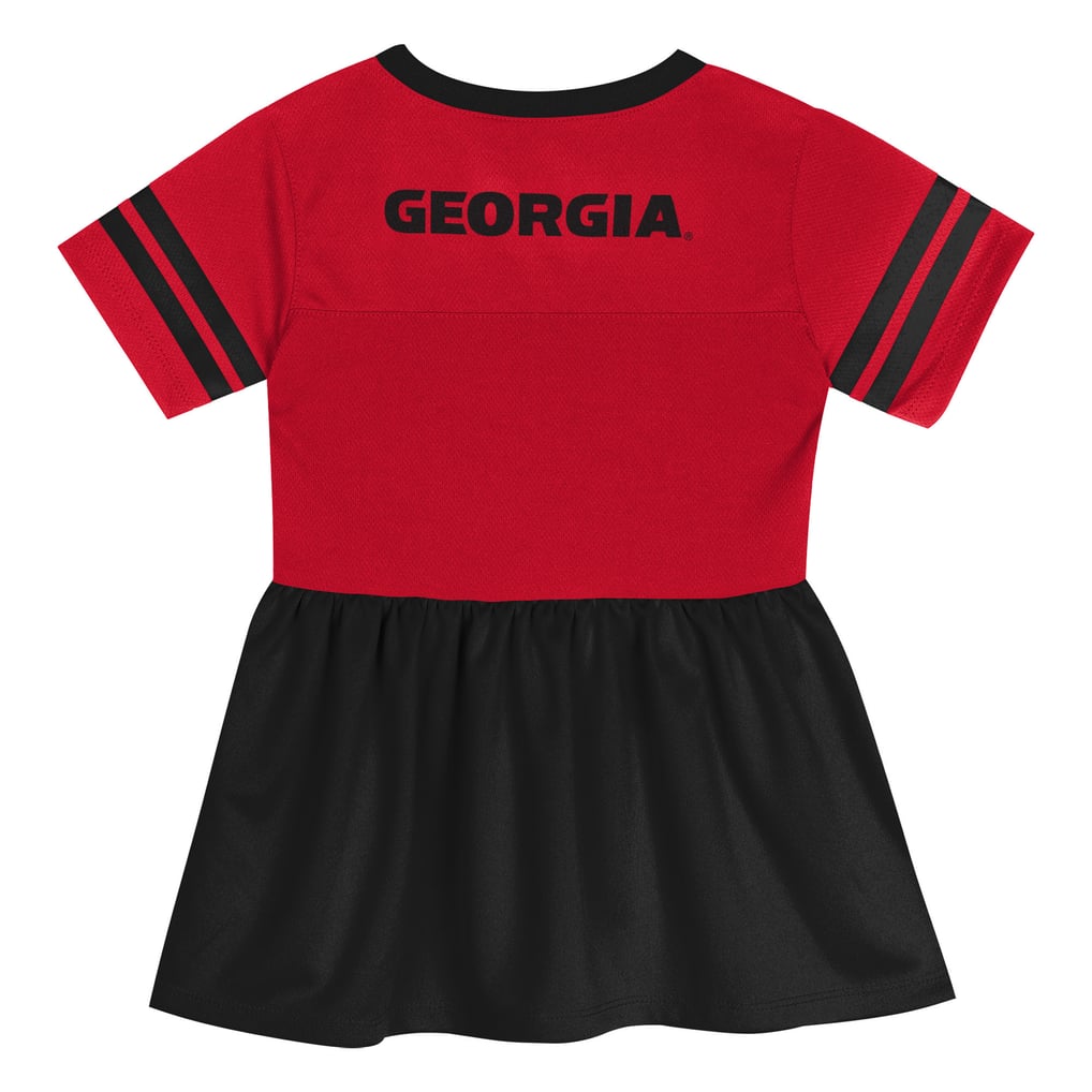 georgia black dress girl Girls Preschool Outerstuff Red/Black Bulldogs Stadium Lights Fashion Jersey Football game