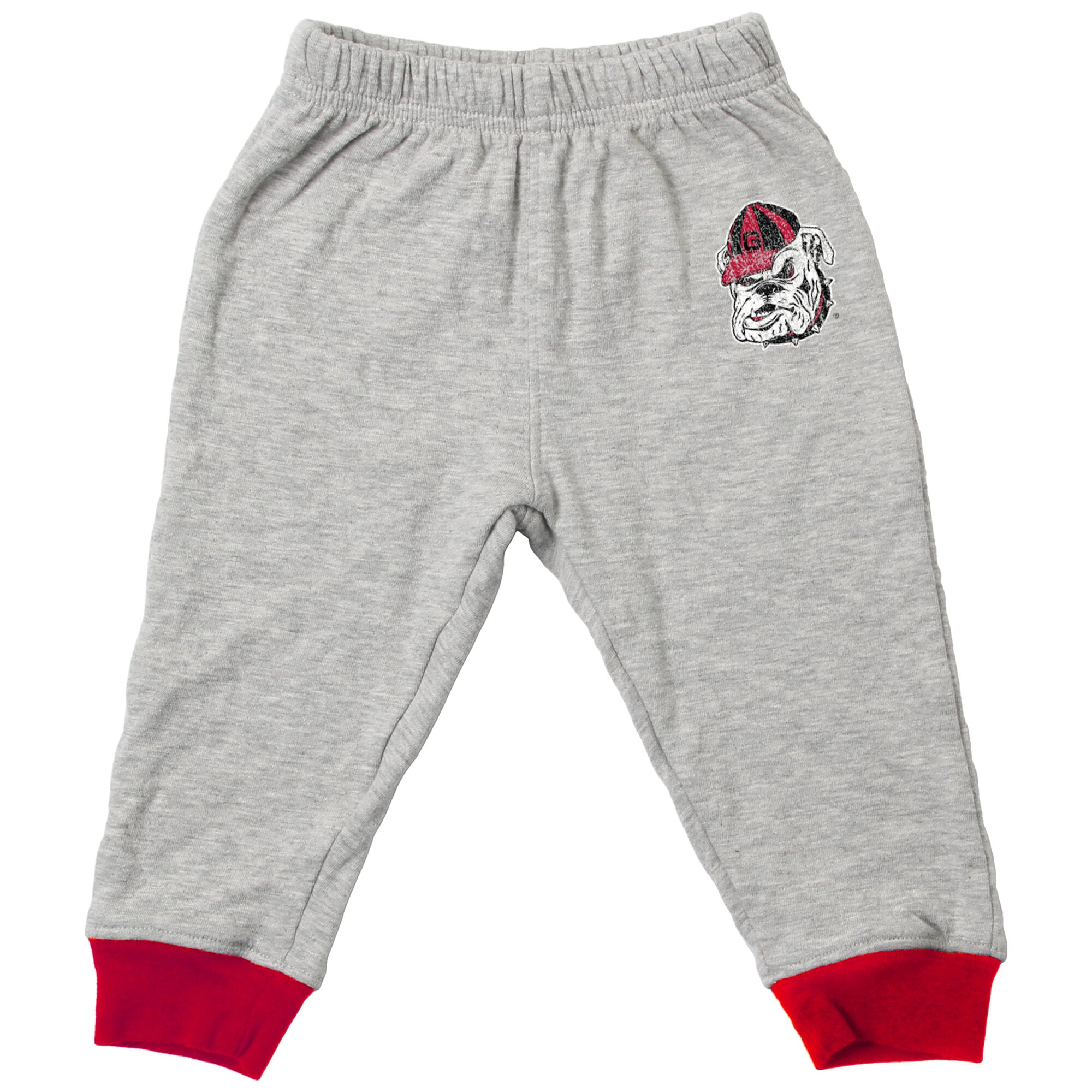 Infant Wes & Willy Heather Gray Georgia Bulldogs Jie Hopper Set