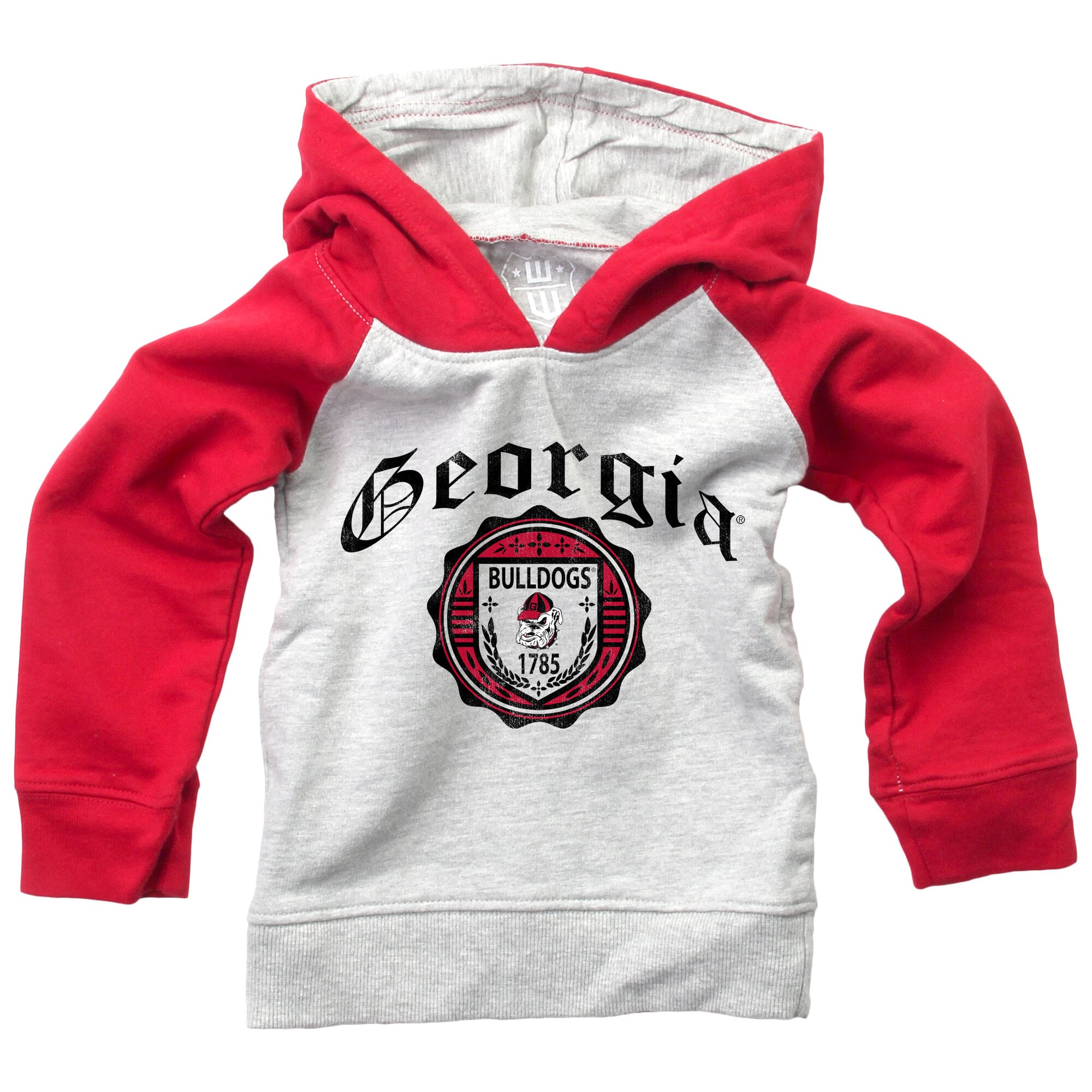 Infant Wes & Willy Red Georgia Bulldogs Raglan Hoodie and Sweatpants Set