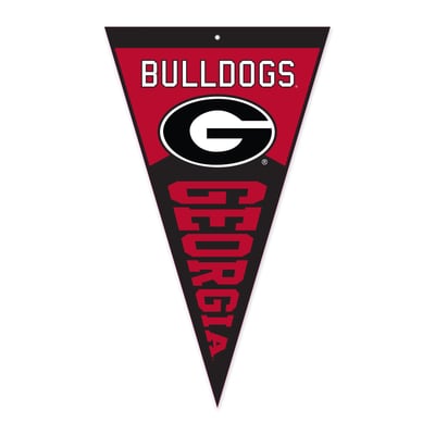 Georgia Bulldogs Jardine 16" x 27" Pennant Shape Golf Towel with Magnetic Clip