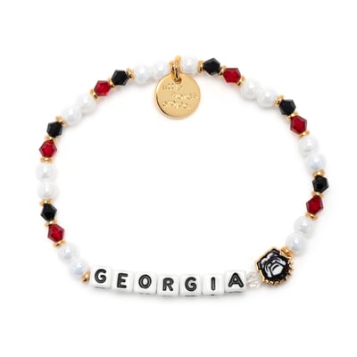  Georgia Bulldogs Little Words Project Team Bracelet