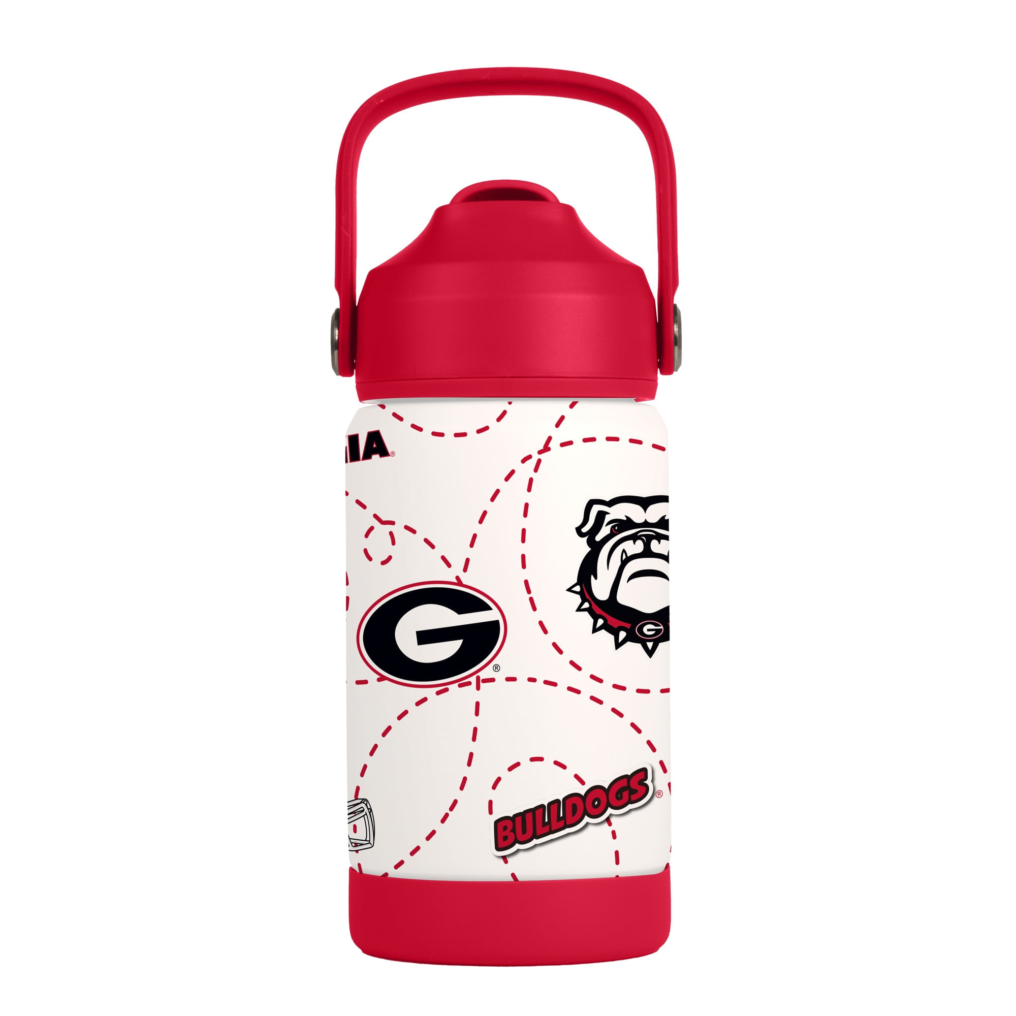Bouteille mascotte de 35 cl des Georgia Bulldogs de Logo Brands