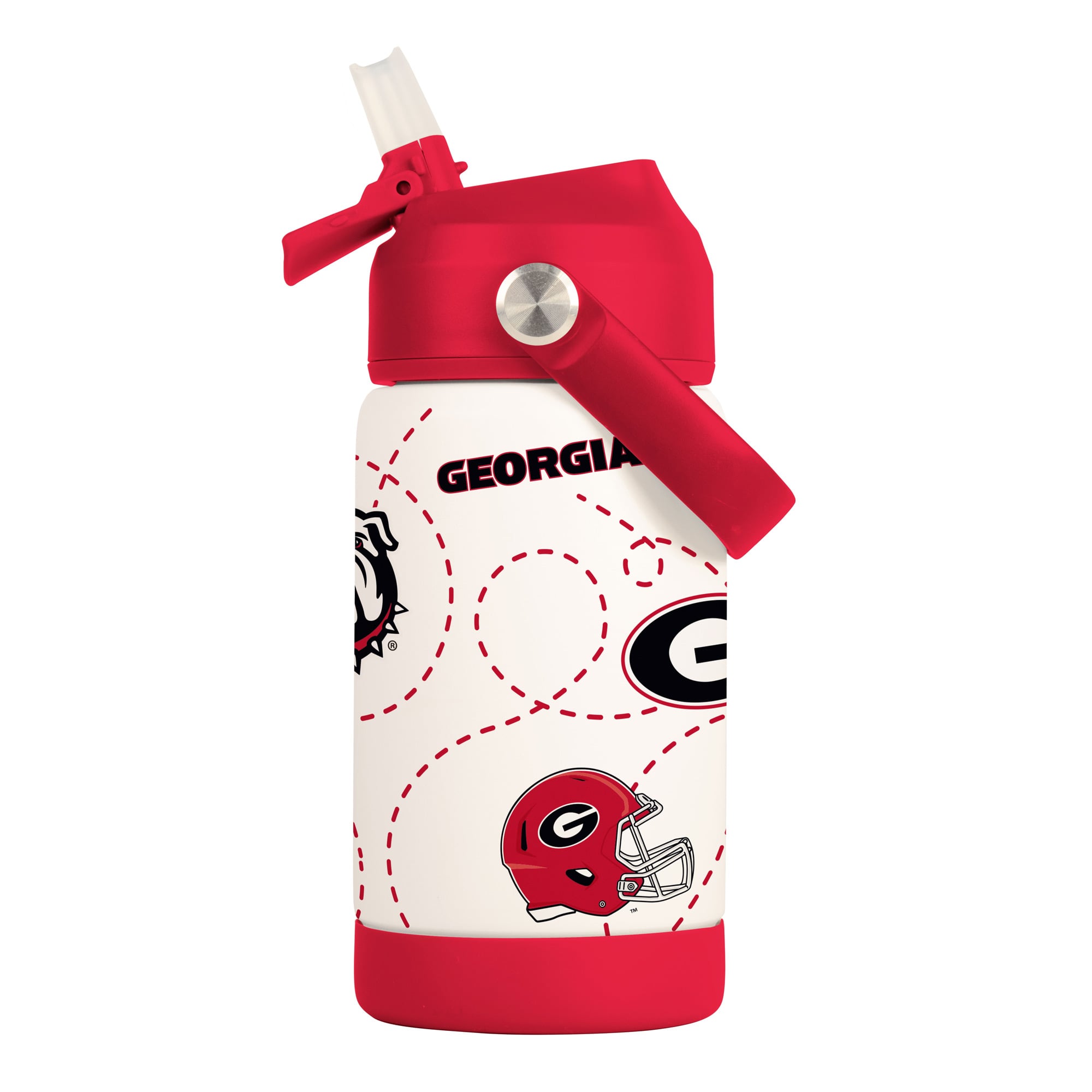 Bouteille mascotte de 35 cl des Georgia Bulldogs de Logo Brands