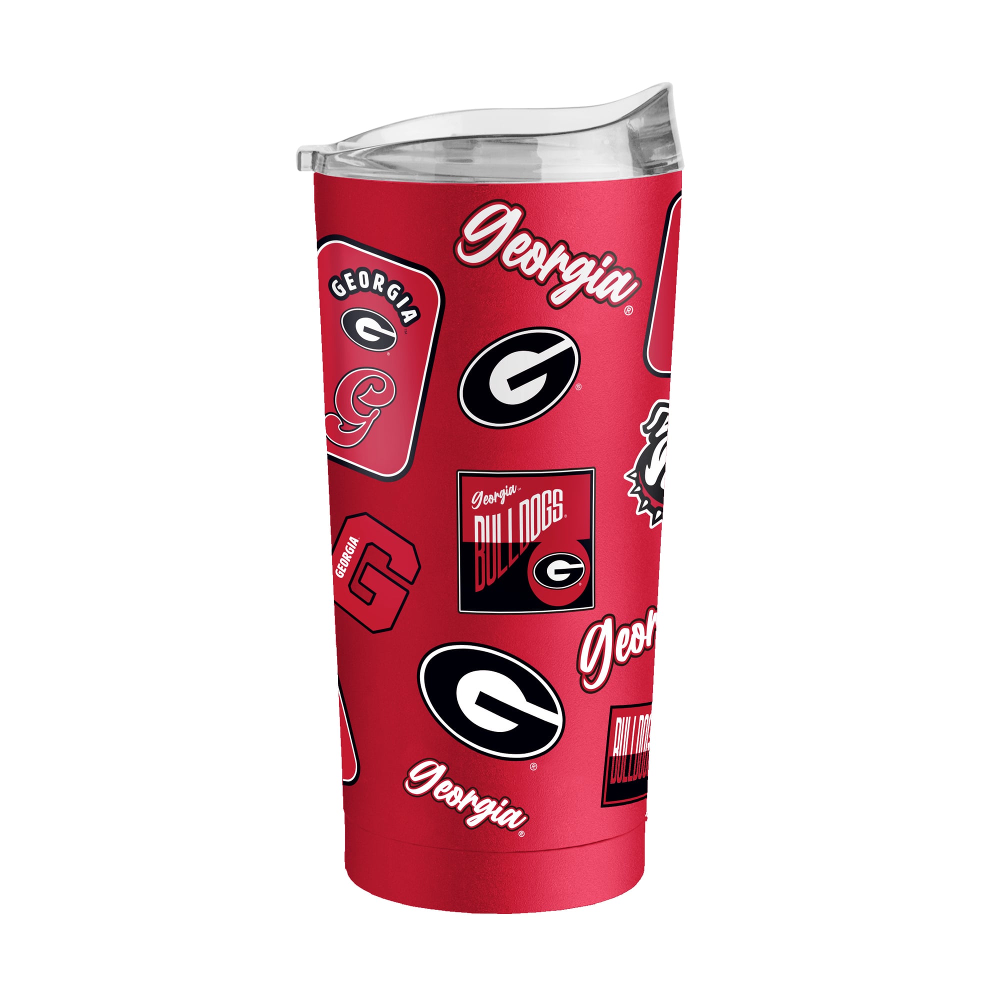 Logo Brands  Georgia Bulldogs 20oz. Dreamweave Powder Coat Tumbler