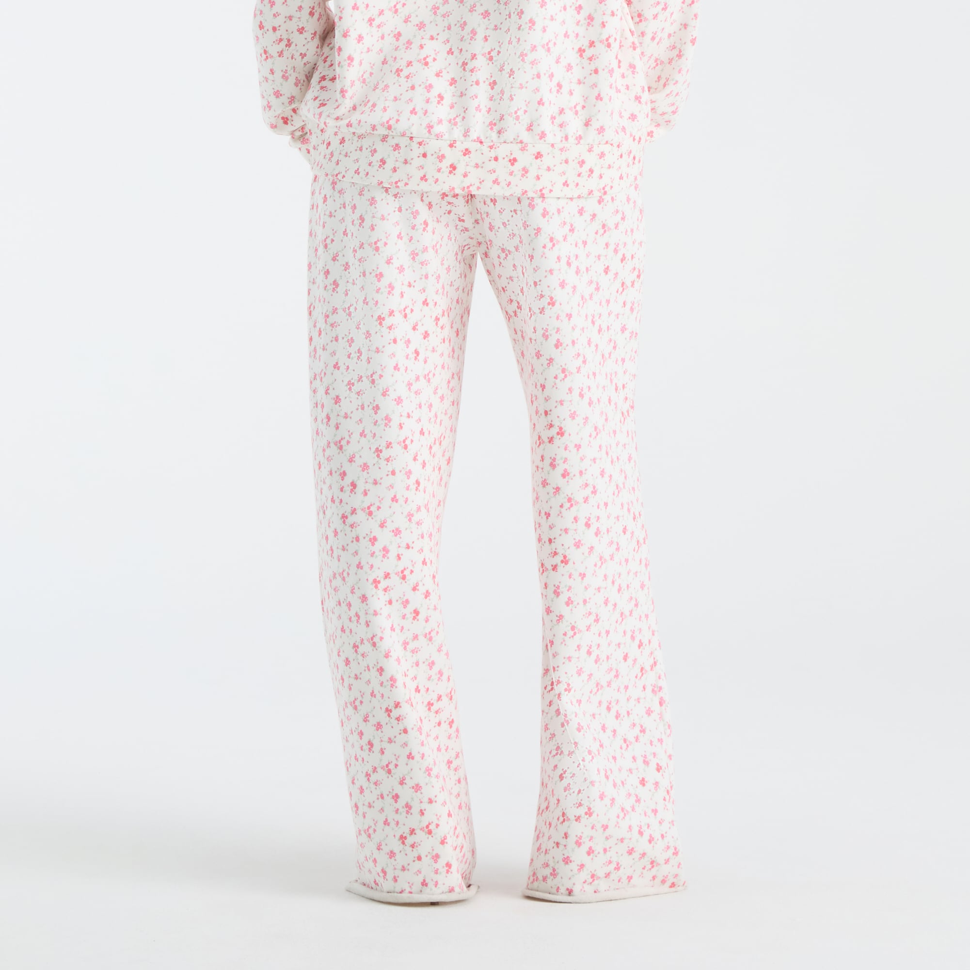 LoveShackFancy Women's White Georgia Bulldogs Ilyra Sweatpants