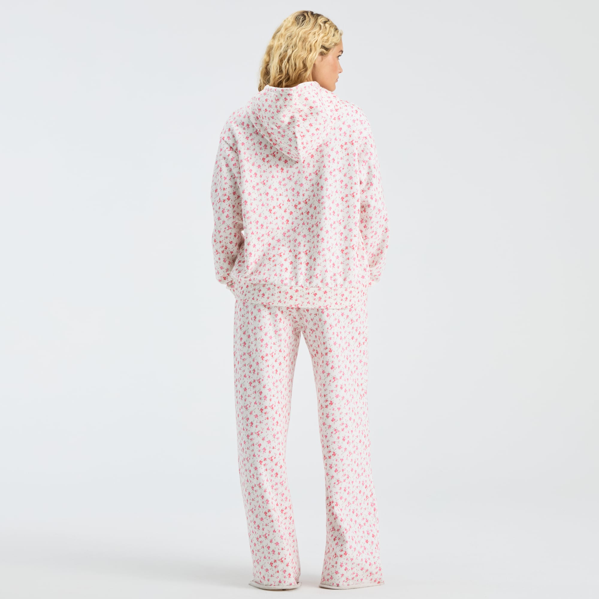 LoveShackFancy Women's White Georgia Bulldogs Nacova Hoodie
