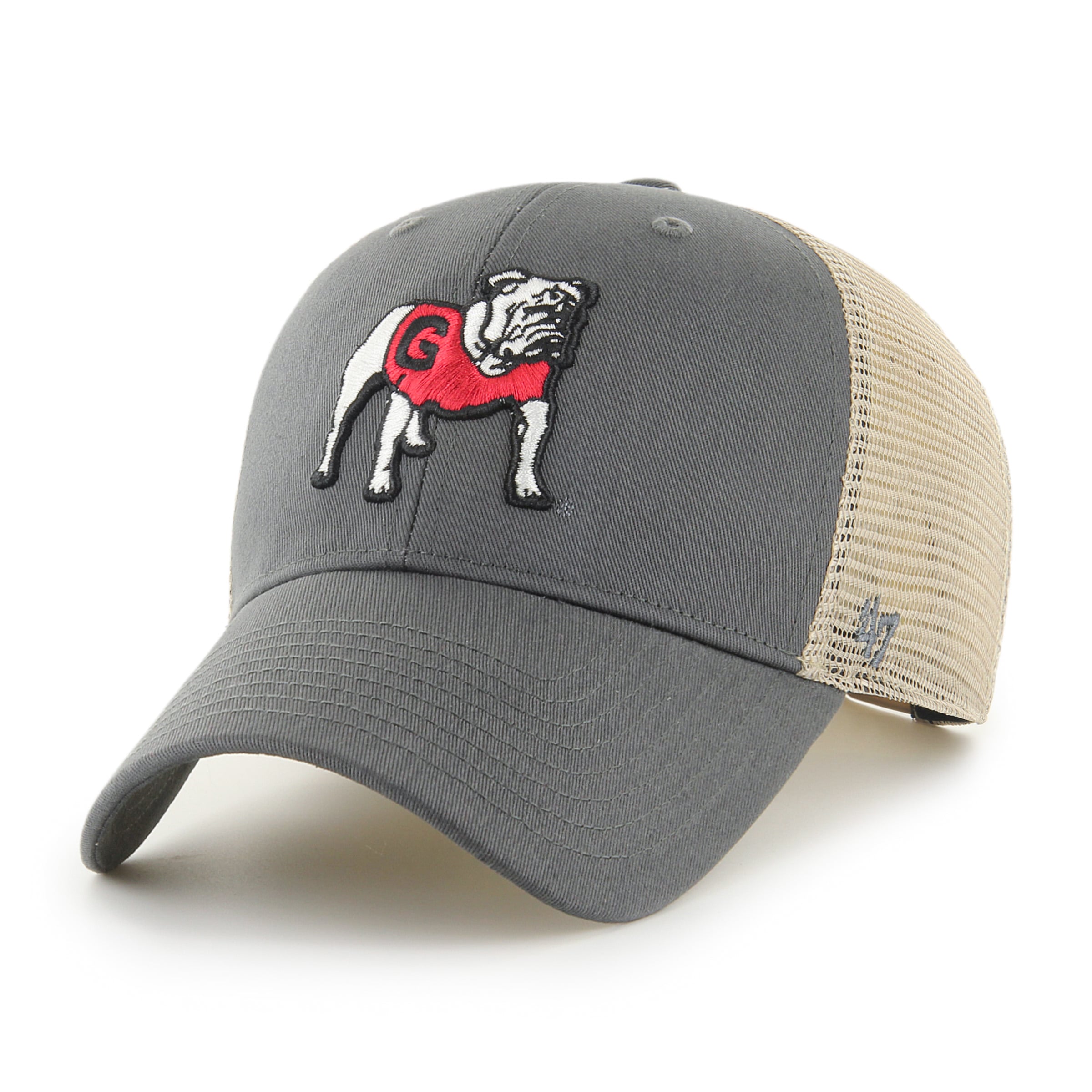 Casquette trucker ajustable Georgia Bulldogs '47 Charcoal pour homme