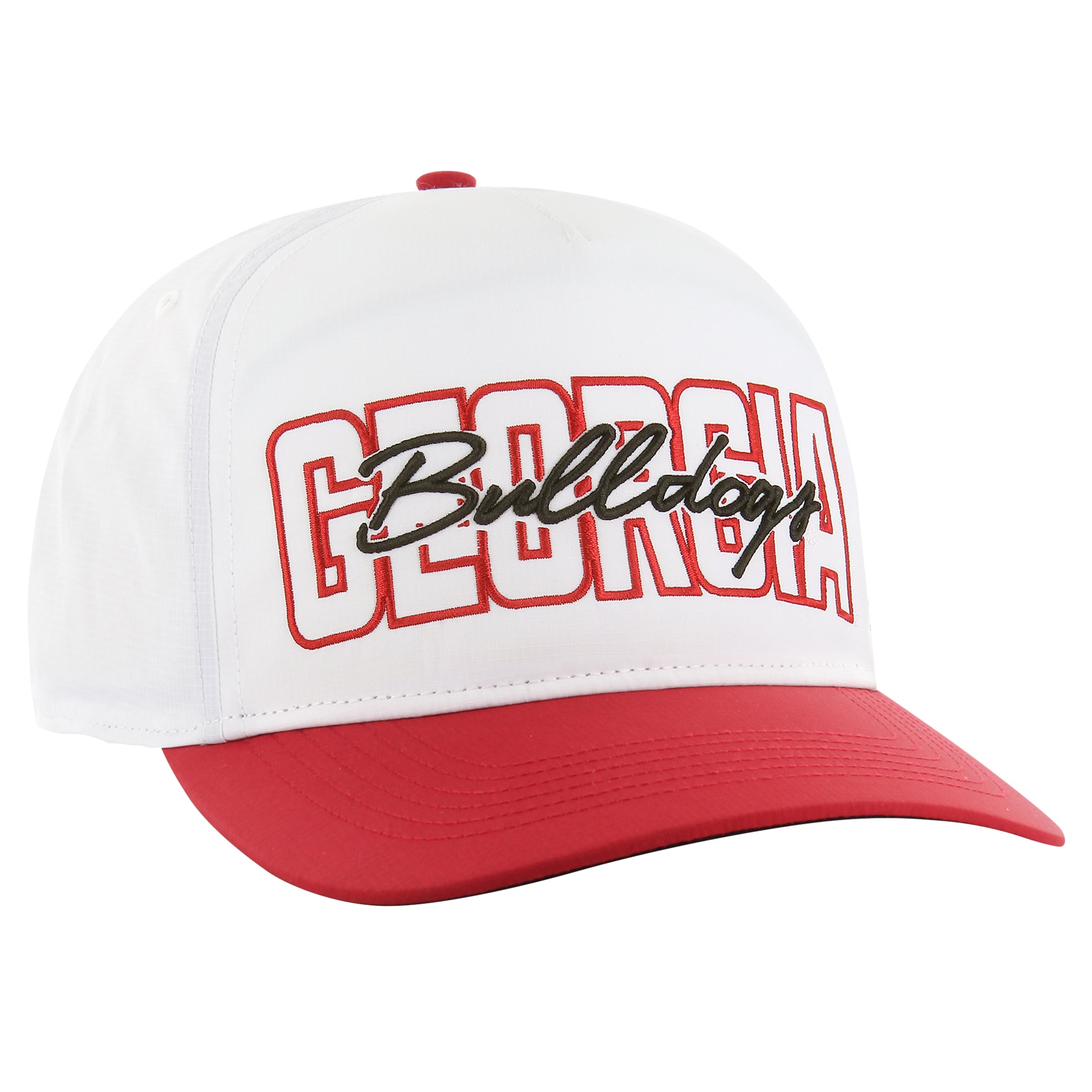 Men's '47 White Georgia Bulldogs Lineman Hitch Adjustable Hat
