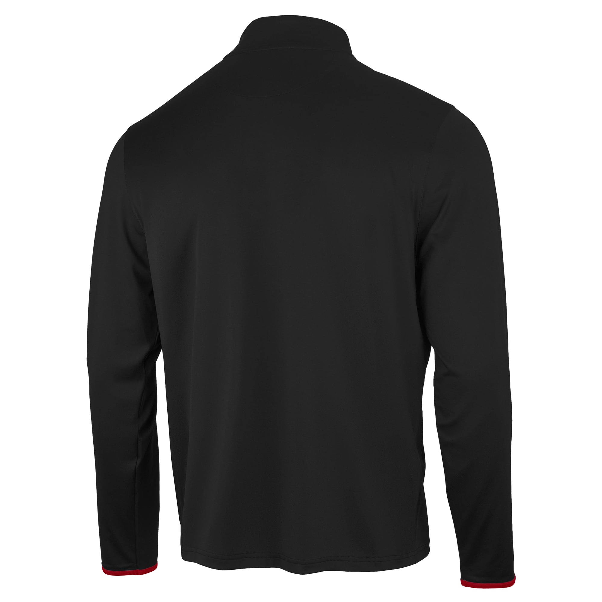 Pull à col zippé Antigua Black Georgia Bulldogs pour homme