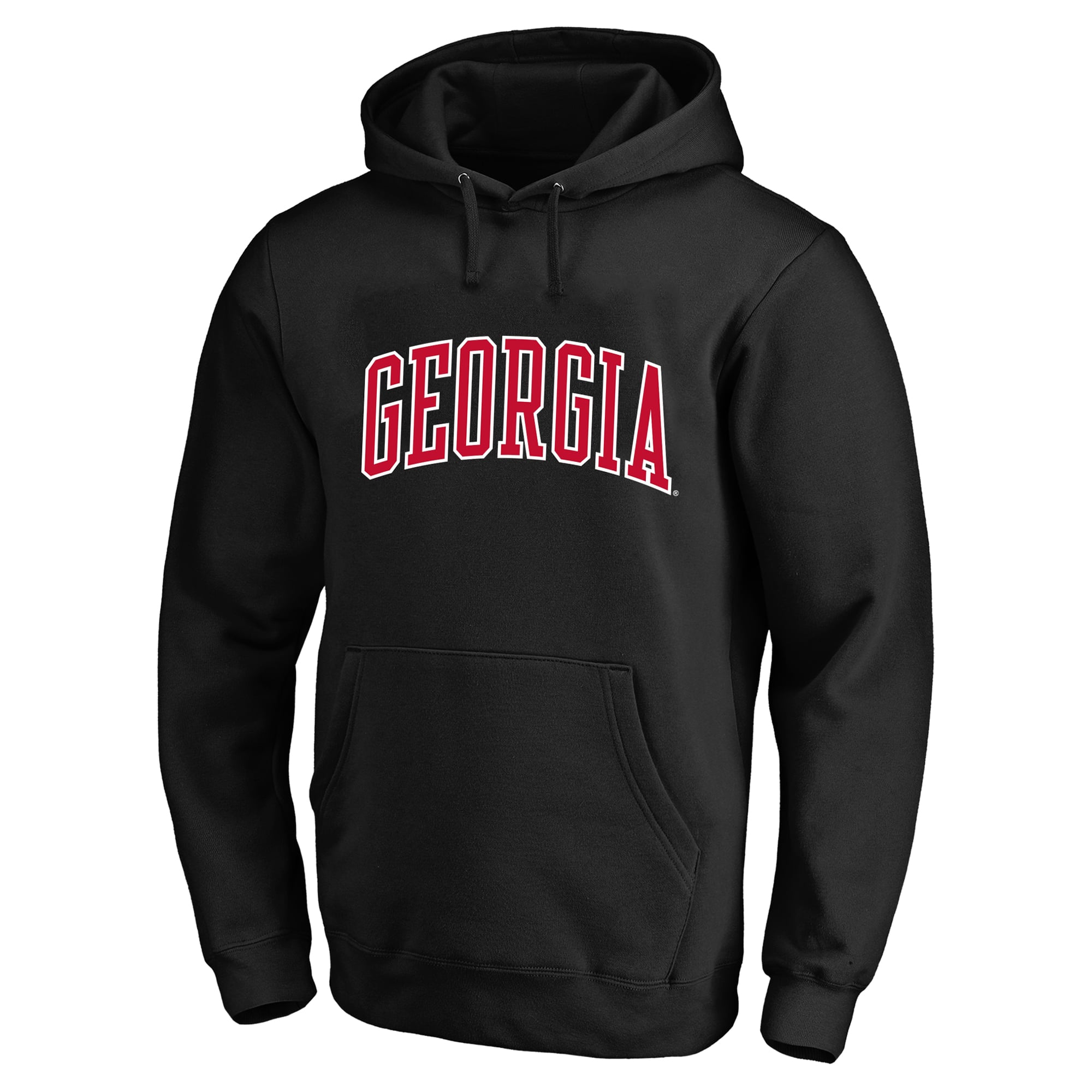 Sweat à capuche Champion Georgia Bulldogs Arch Over Tackle en sergé grandes tailles pour homme