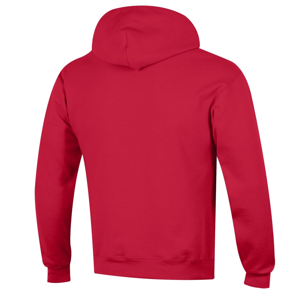 Men's Champion Red Georgia Bulldogs Basic Arch Fleece Pullover Hoodie