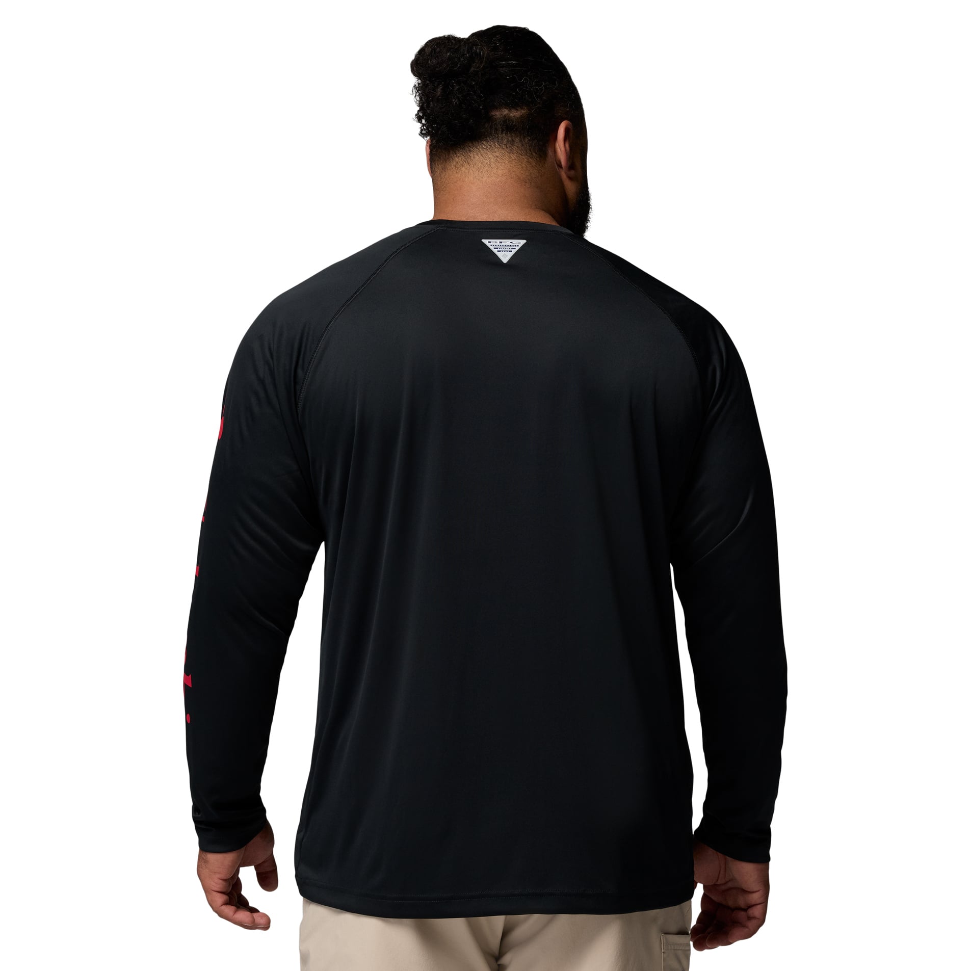 T-shirt à manches longues Columbia Black Georgia Bulldogs pour homme, grandes tailles