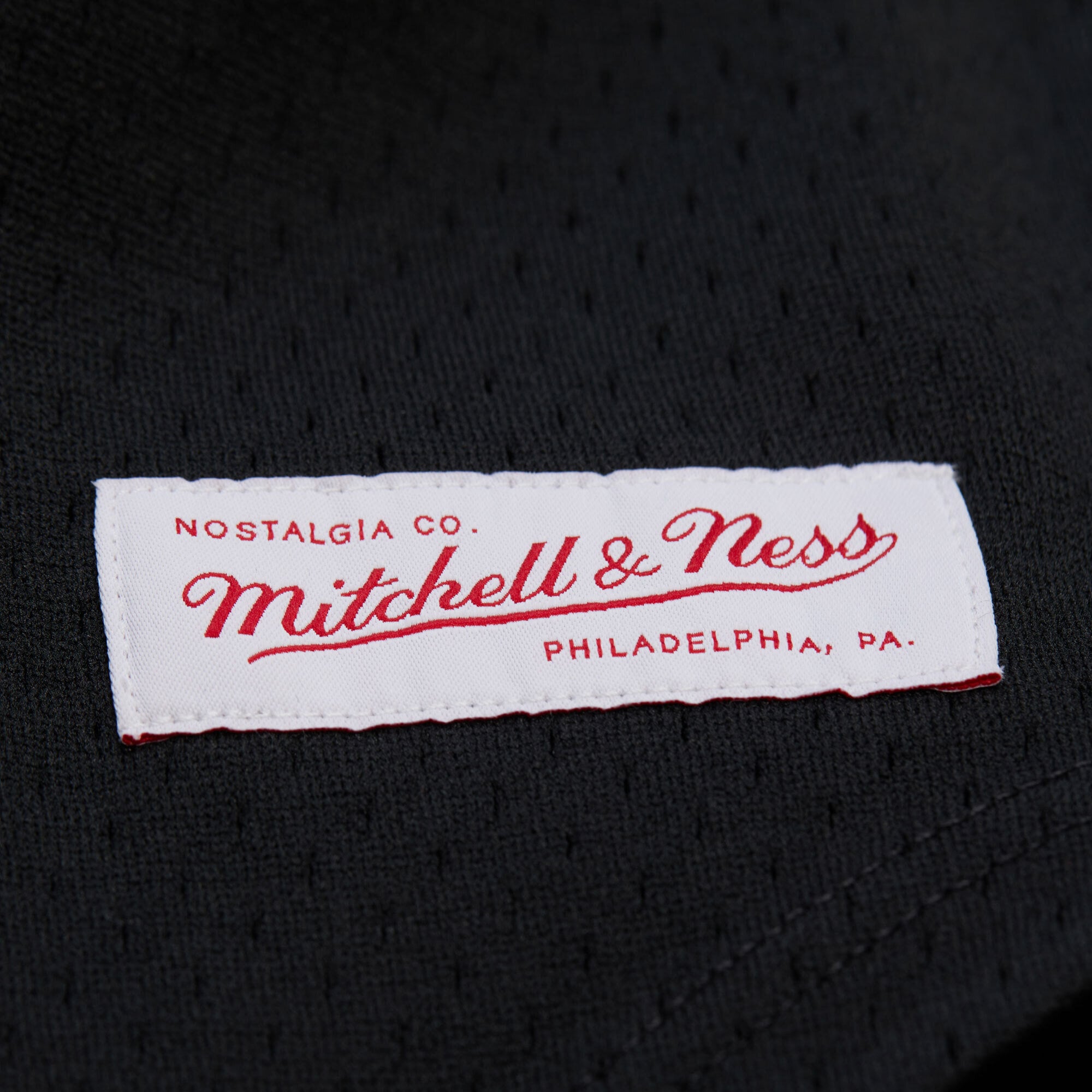 Men's Mitchell & Ness Black Georgia Bulldogs On The Clock Full-Button Fashion Jersey