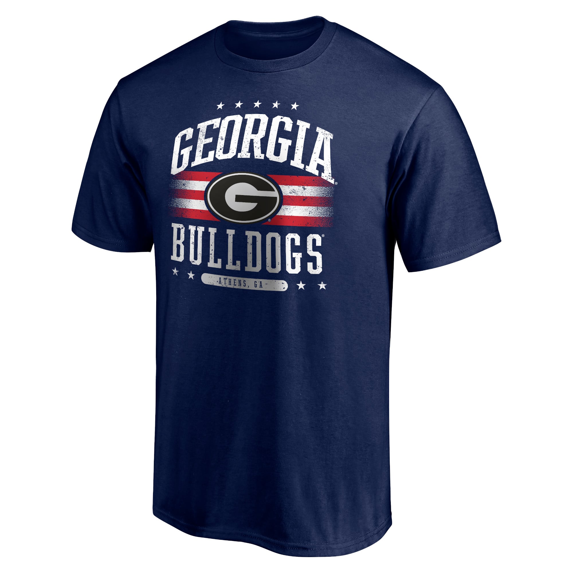 Men's Navy Georgia Bulldogs Americana T-Shirt