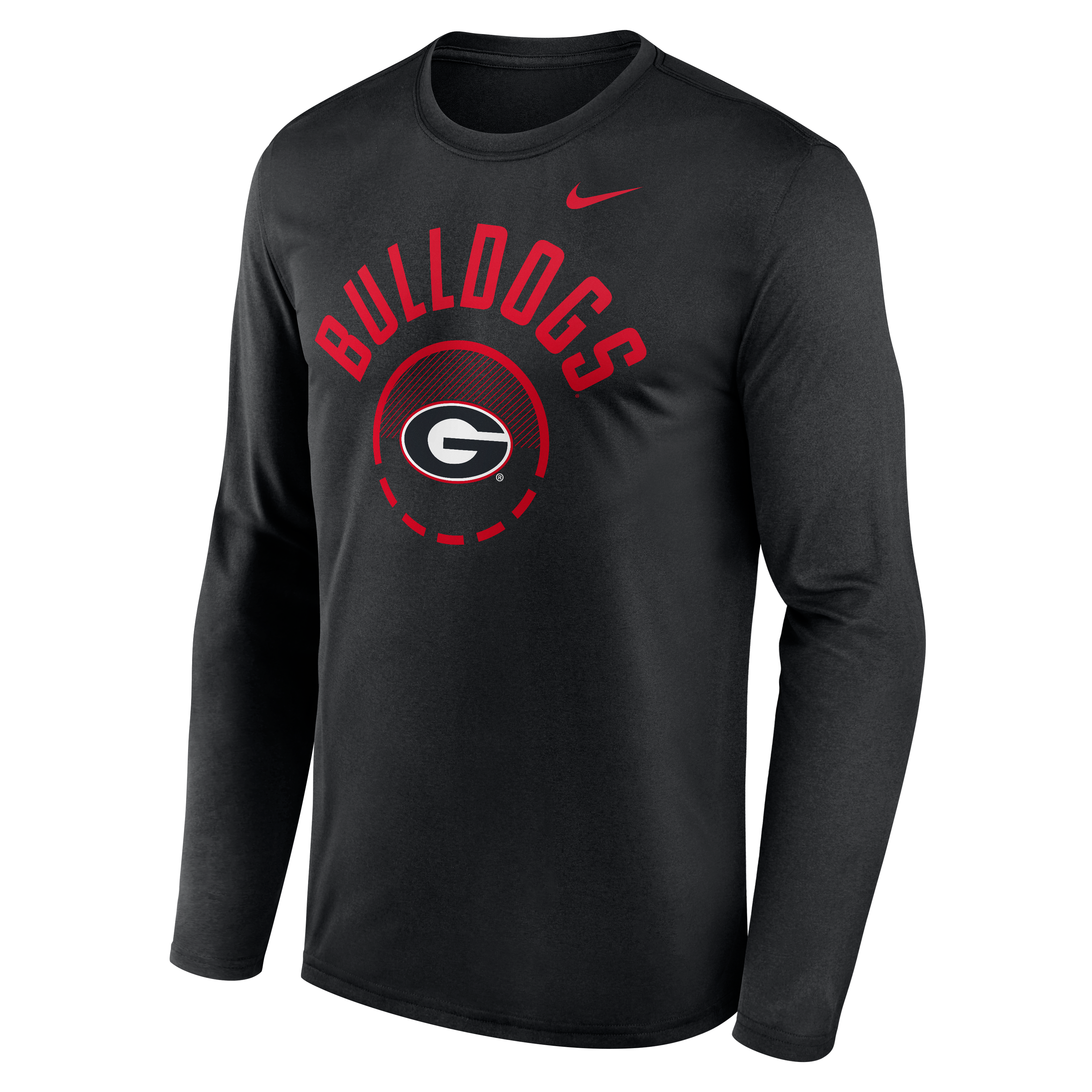 T-shirt à manches longues Nike Black Georgia Bulldogs 2026 Courtside Basketball Shootaround Legend Dri-FIT pour homme
