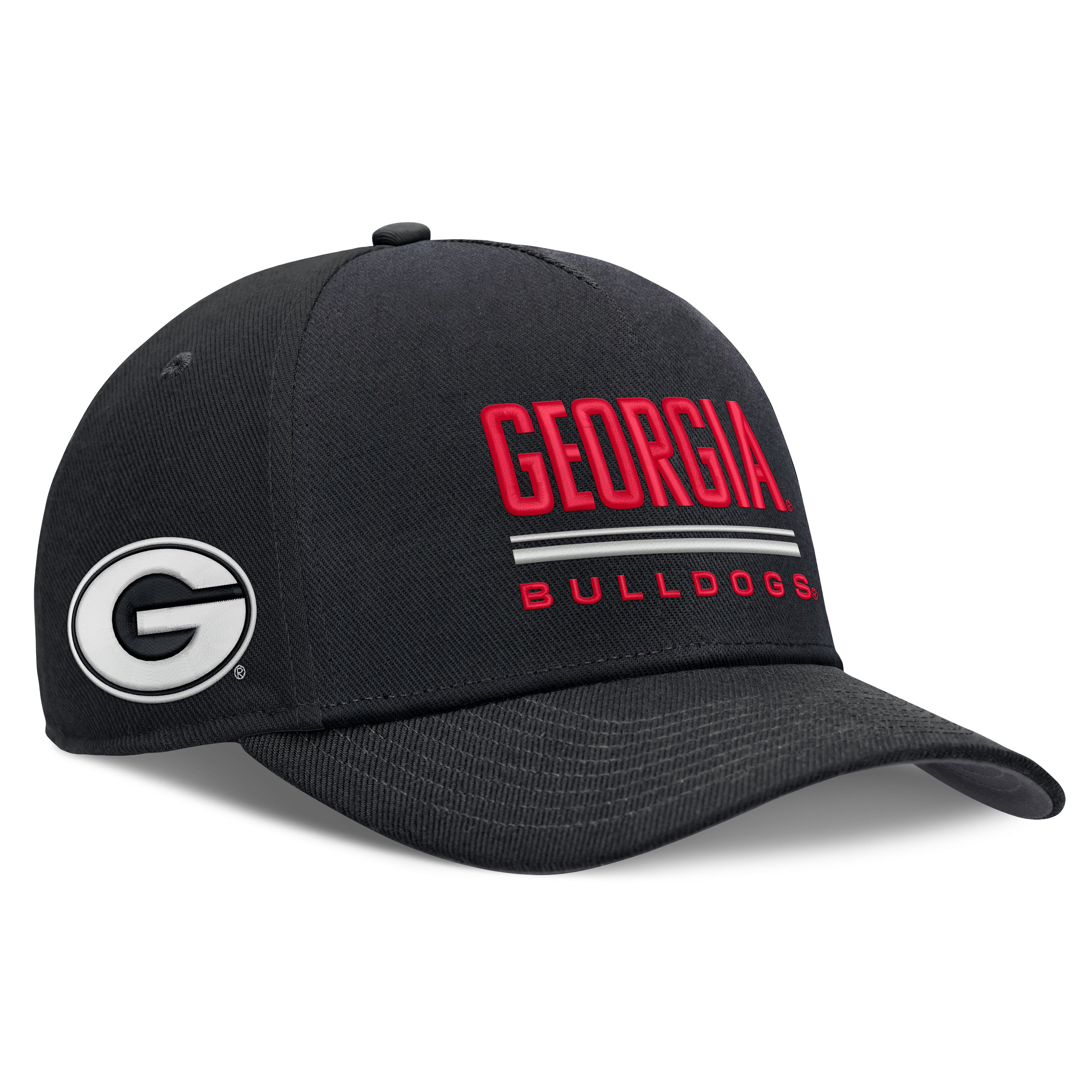 Men's Nike Georgia Bulldogs 2026 Sideline Dri-FIT Rise Adjustable Hat
