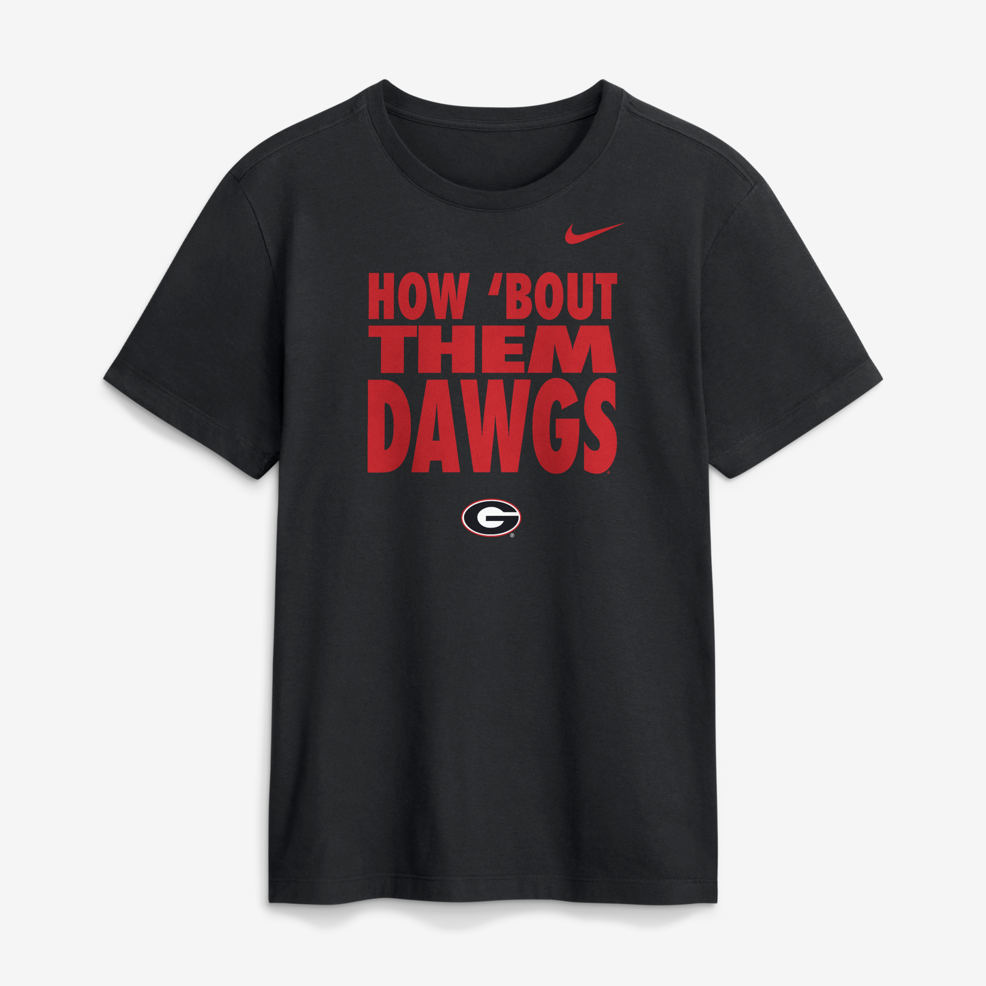 Men's Nike Georgia Bulldogs 2026 Sideline Dri-FIT Slogan T-Shirt