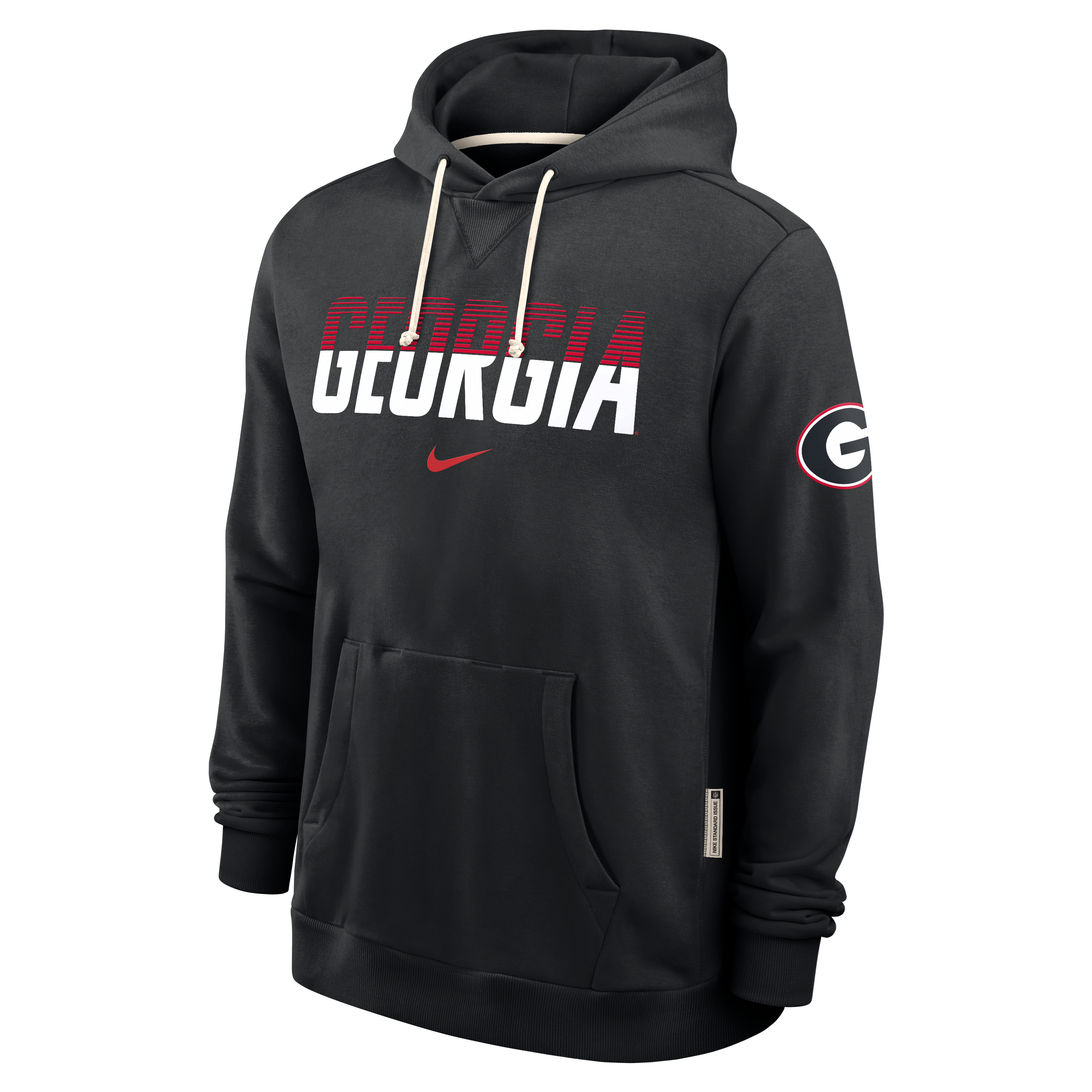 Men's Nike Red Georgia Bulldogs 2026 Sideline Standard Issue Dri-FIT Hoodie
