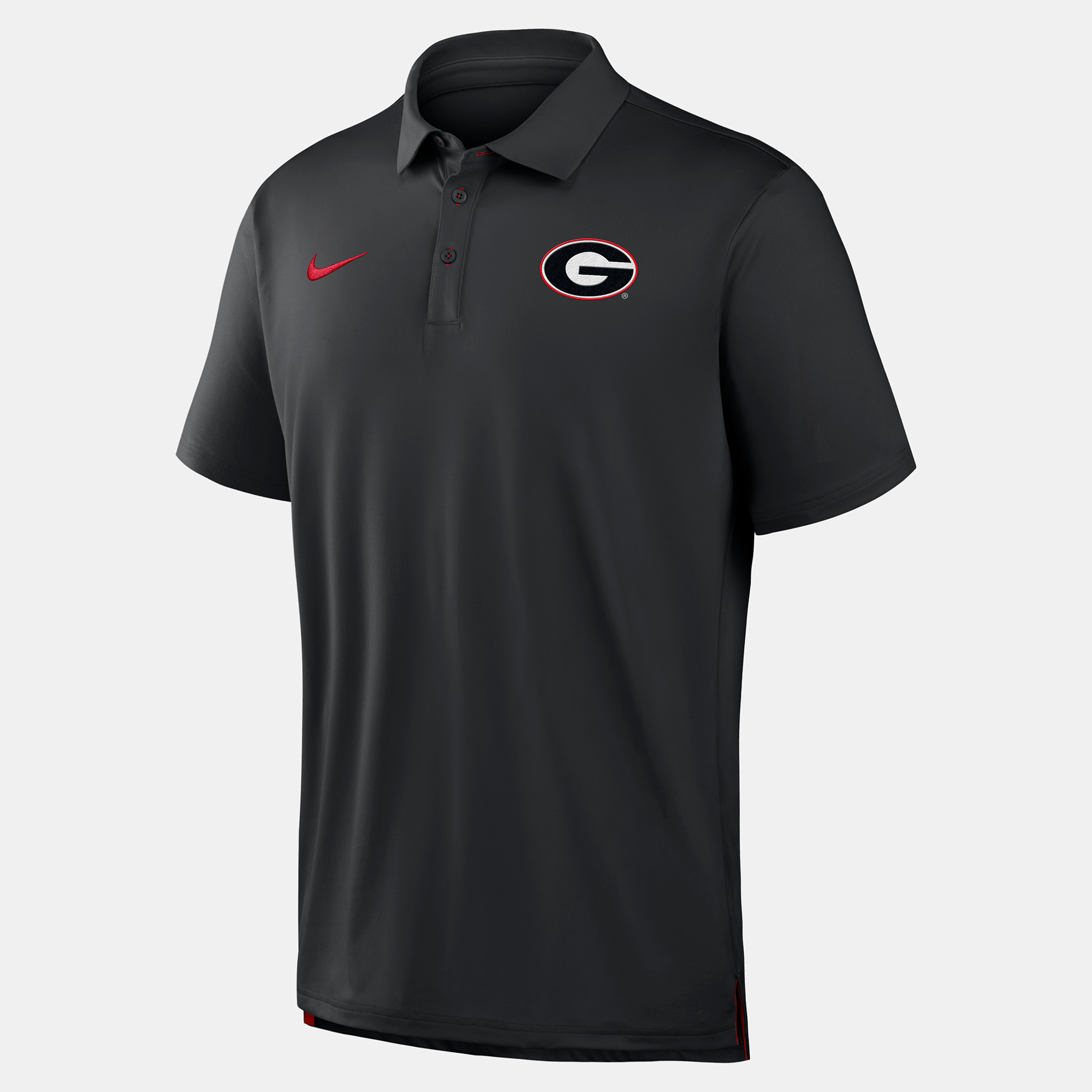 Men's Nike Red Georgia Bulldogs 2026 Sideline Tour Dri-FIT Polo