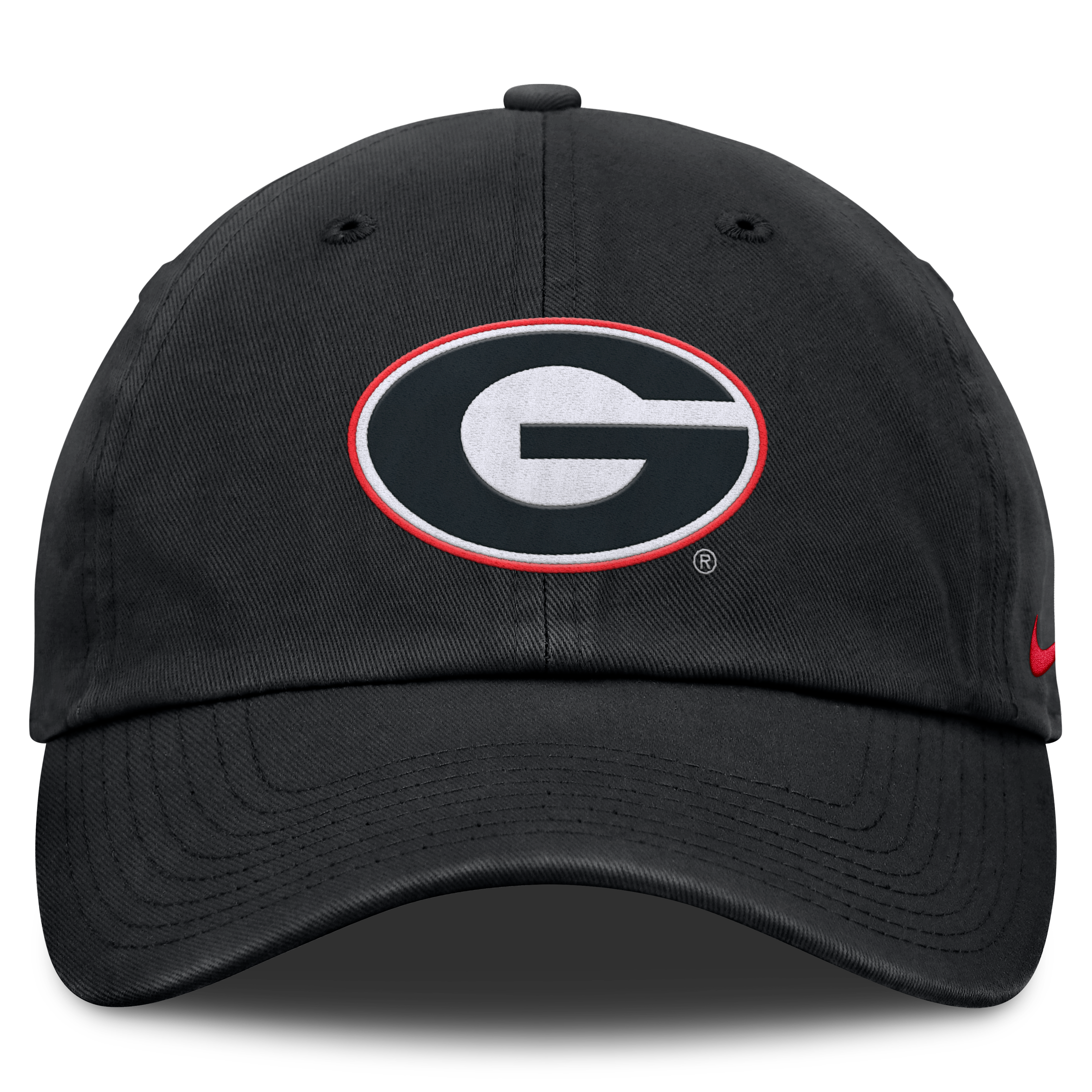 Men's Nike Black Georgia Bulldogs Club Dri-FIT Adjustable Hat