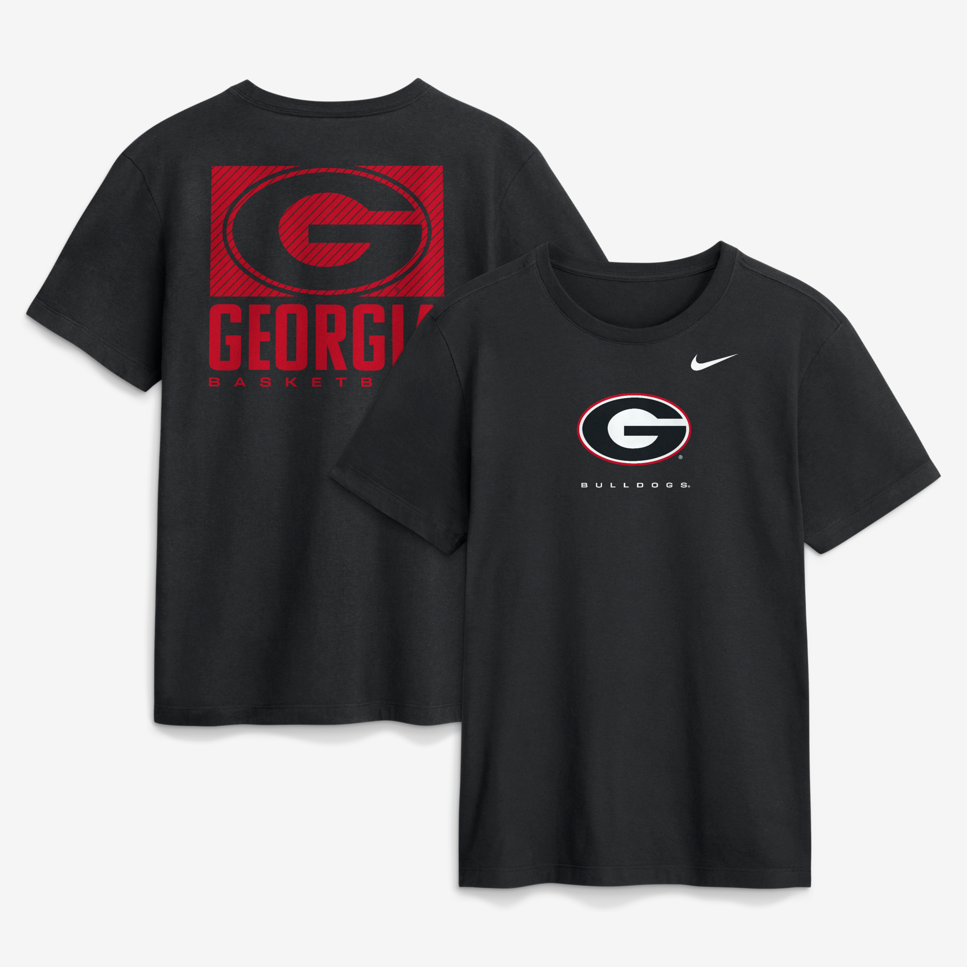Men's Nike  Black Georgia Bulldogs Courtside Dri-FIT T-Shirt