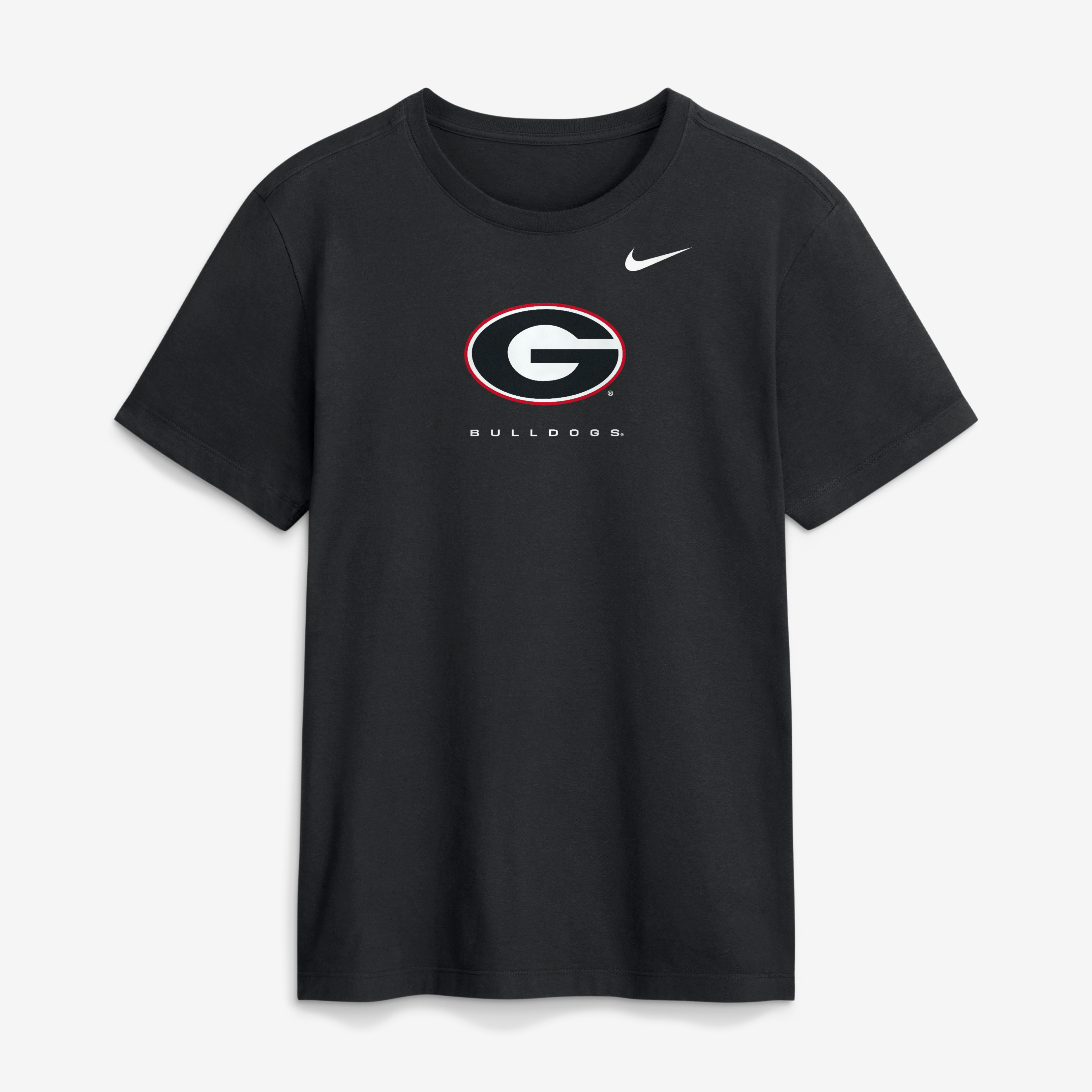 Men's Nike  Black Georgia Bulldogs Courtside Dri-FIT T-Shirt
