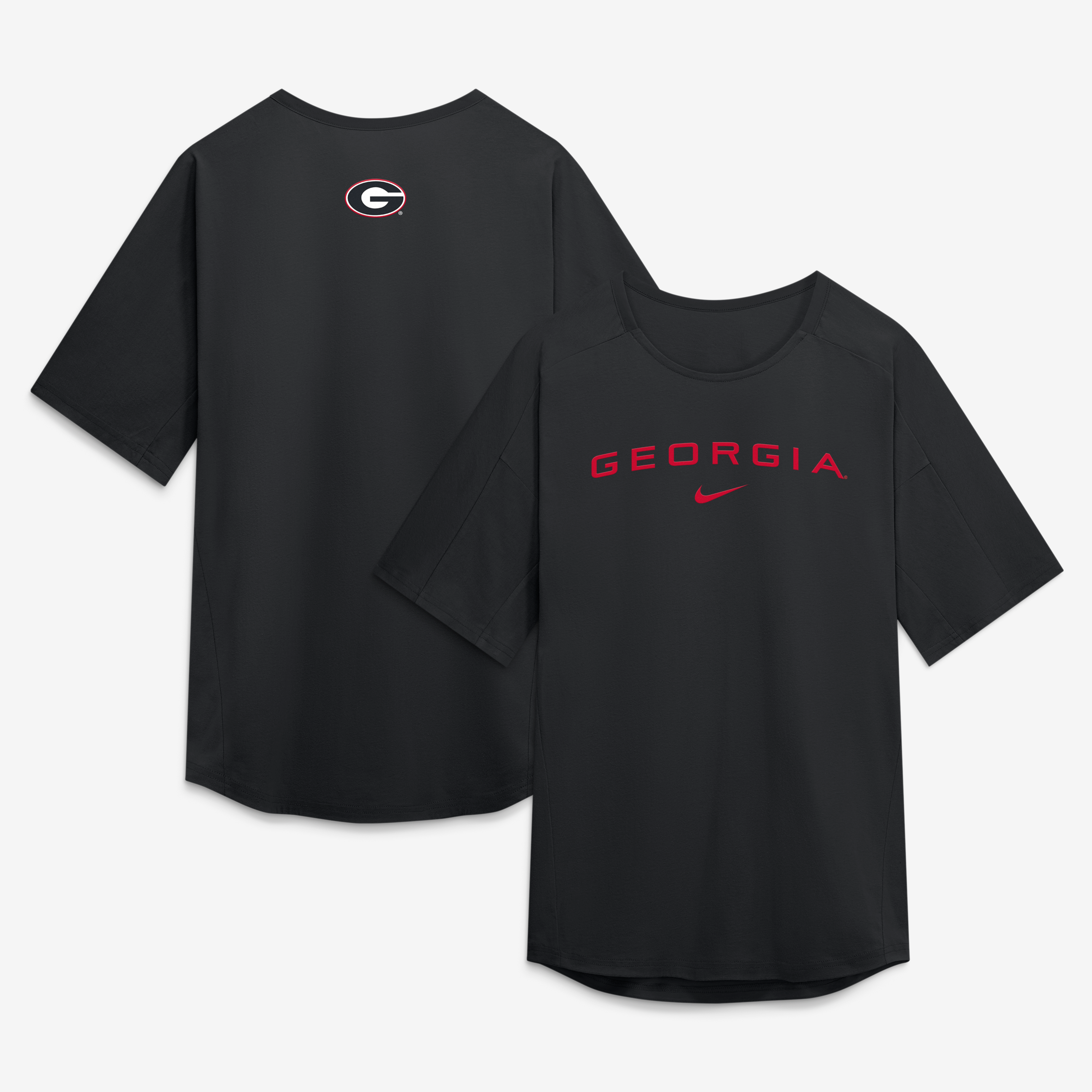 Men's Nike Black Georgia Bulldogs Golf Club Shirt