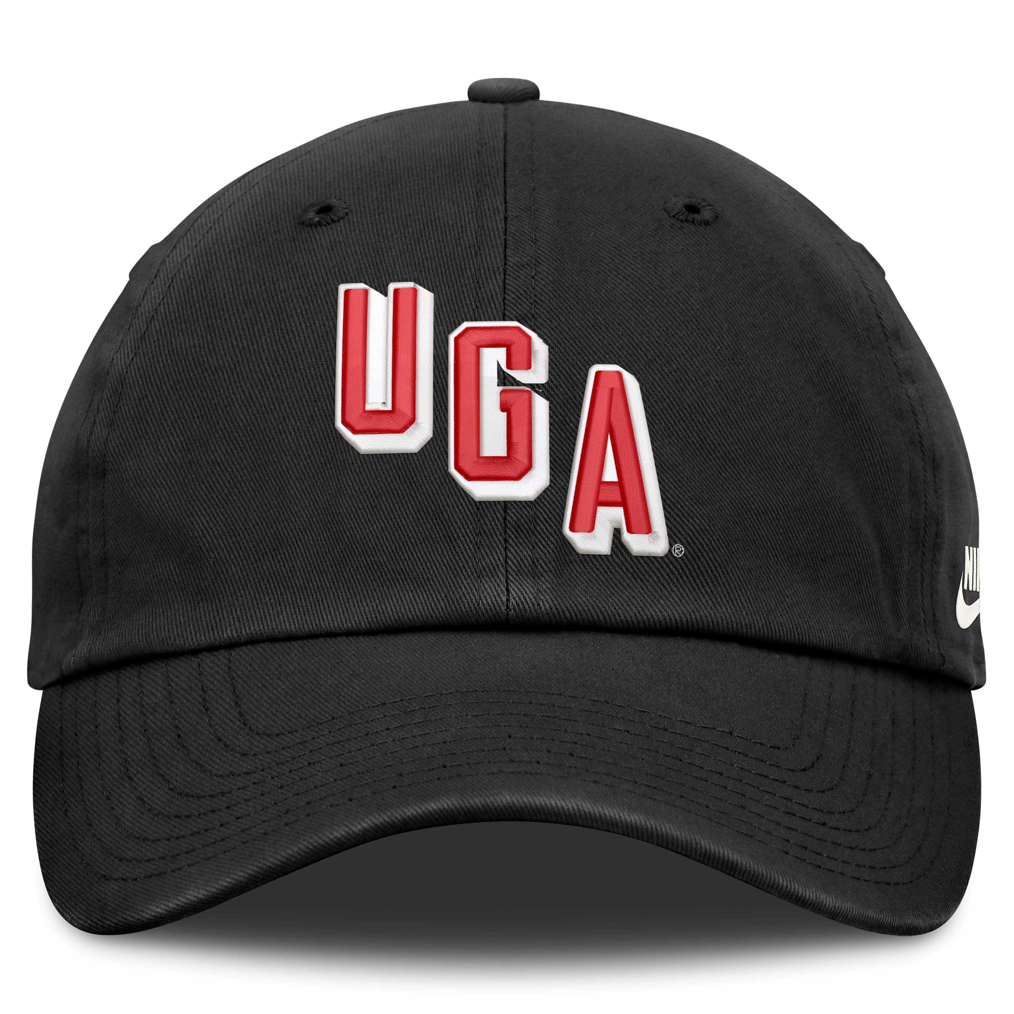 Casquette ajustable Nike noire Georgia Bulldogs Legacy Letter & Mascot Club pour homme