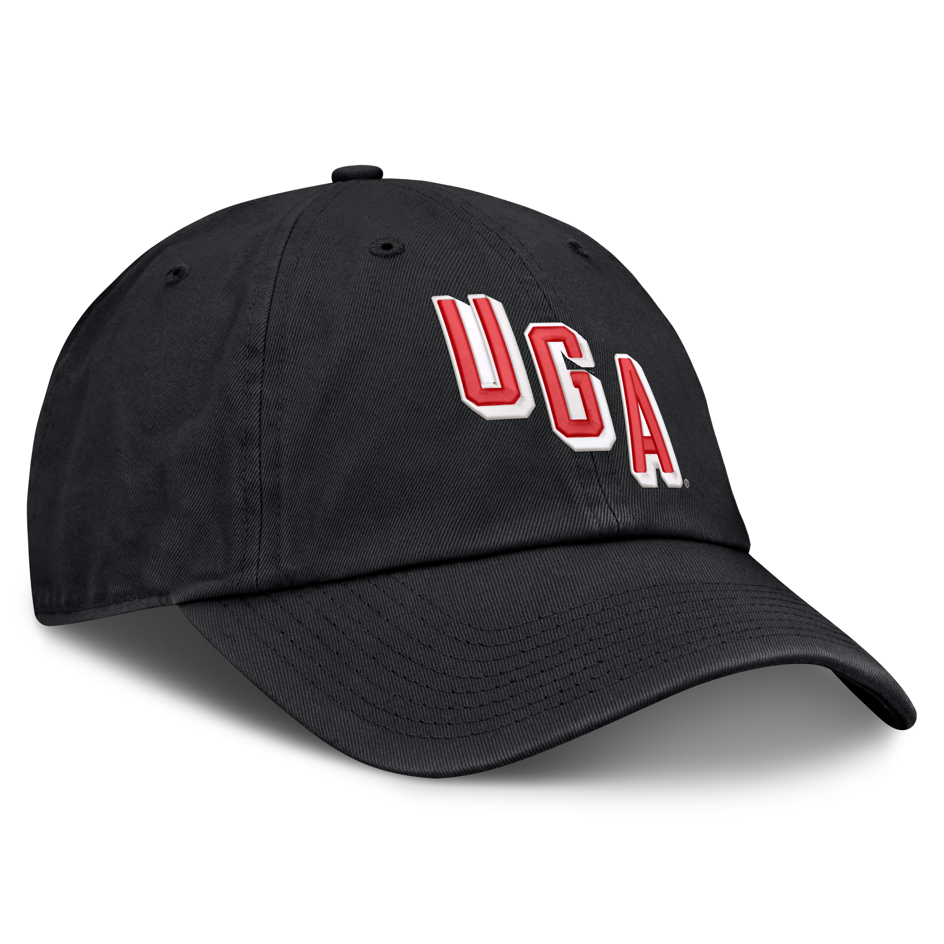 Casquette ajustable Nike noire Georgia Bulldogs Legacy Letter & Mascot Club pour homme