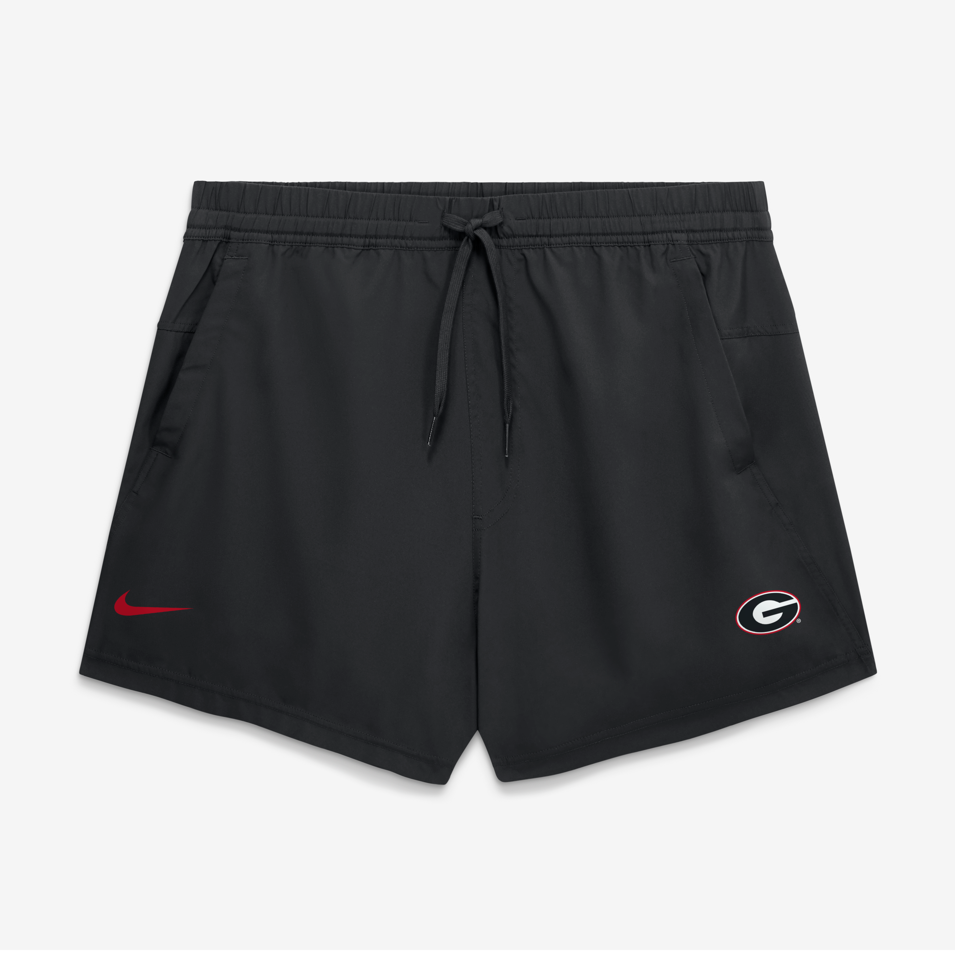 Men's Nike Black Georgia Bulldogs Primary Logo Form Dri-FIT Shorts